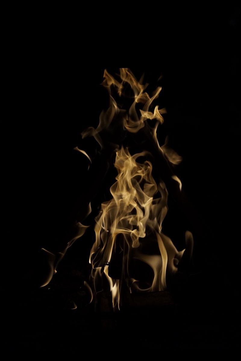 Download Wallpaper 800x1200 Fire, Flame, Smoke, Color, Dark Background Iphone 4s 4 For Parallax HD Background