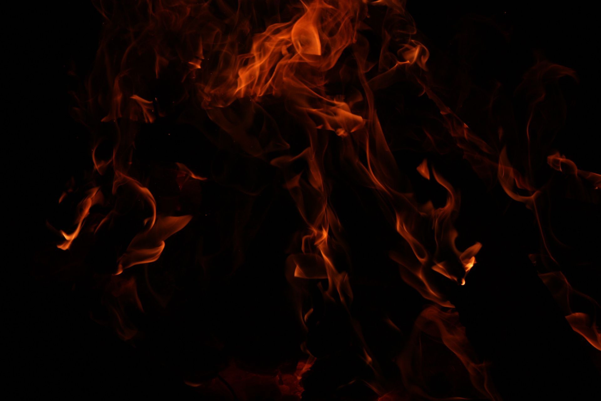 Tiger Fire Face In Black Background HD Fire Wallpapers | HD Wallpapers | ID  #54333