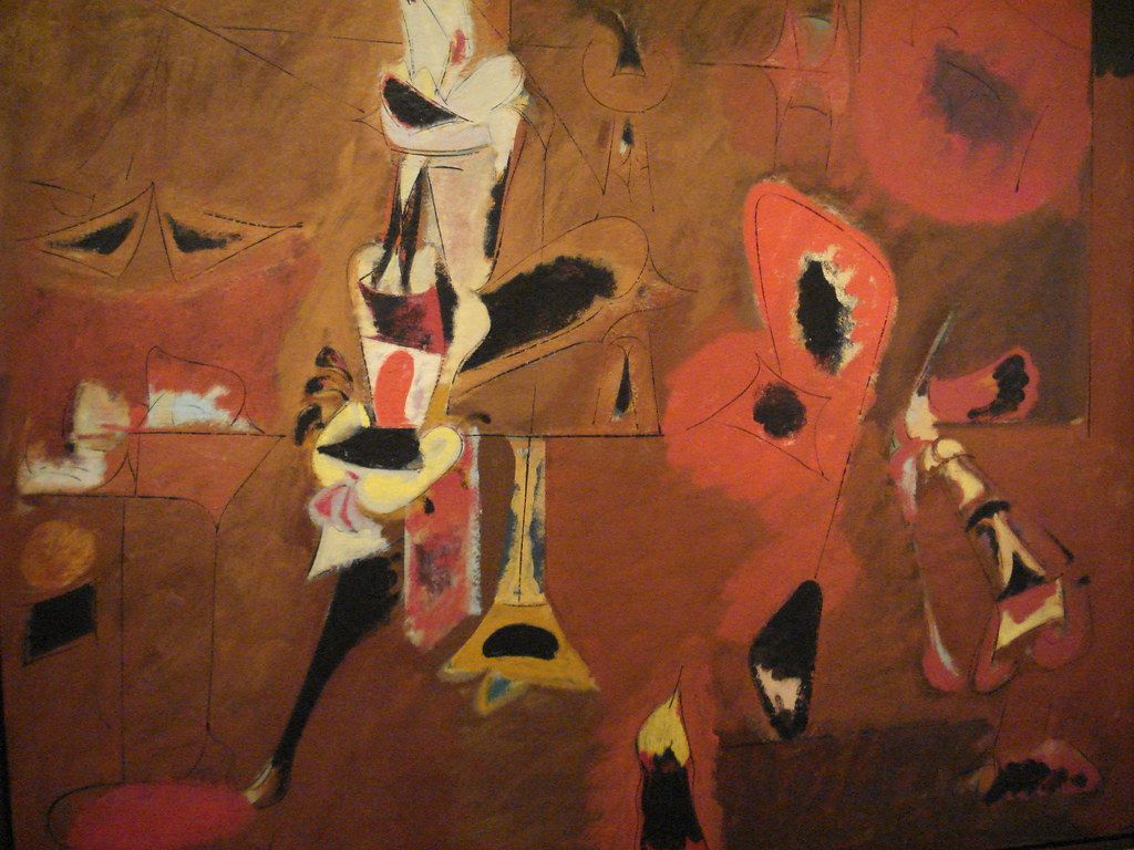 Arshile Gorky Agony 1947 Oil on canvas. Agony was paint