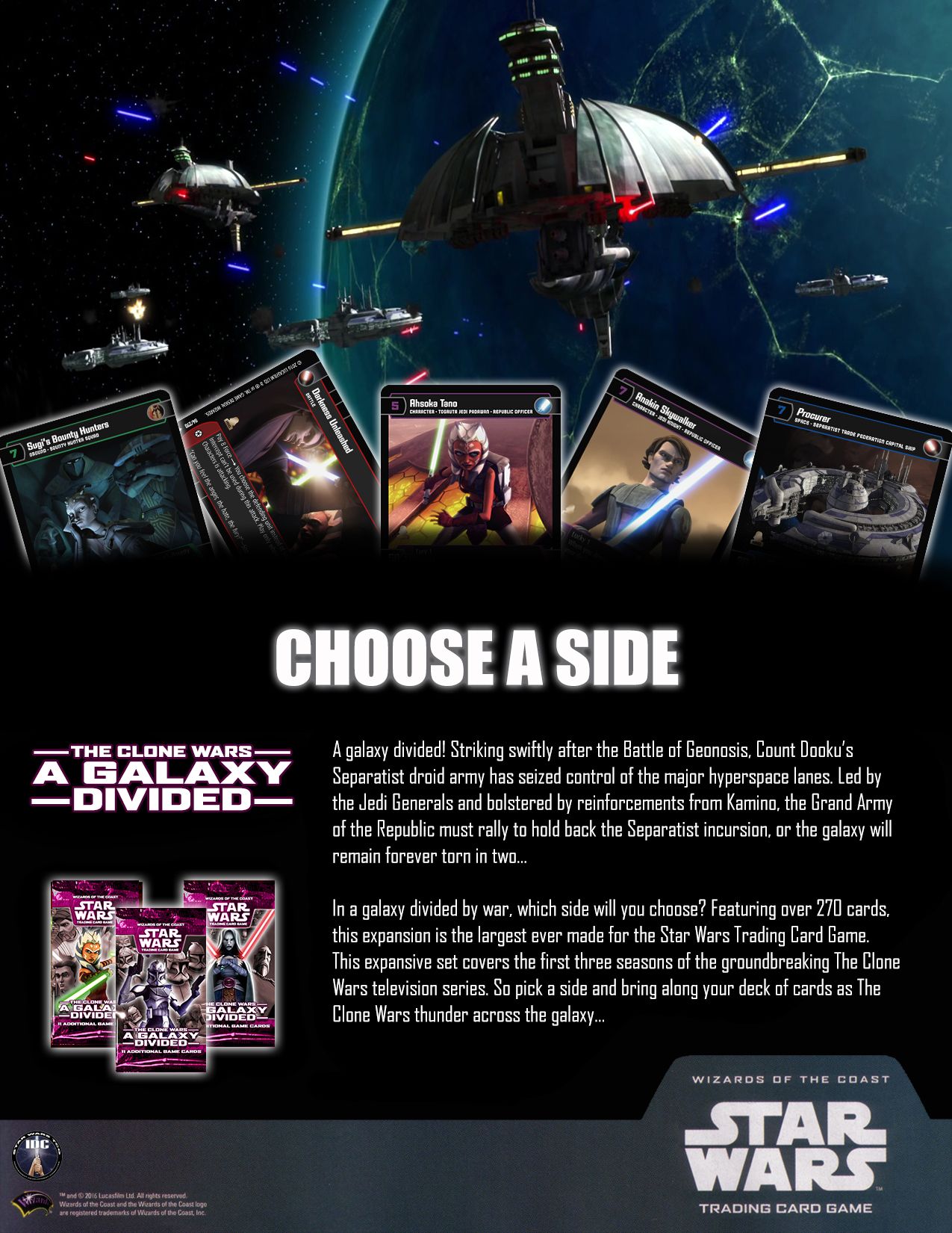 A Galaxy Divided. Star Wars Trading Card Game: Independent Development Committee