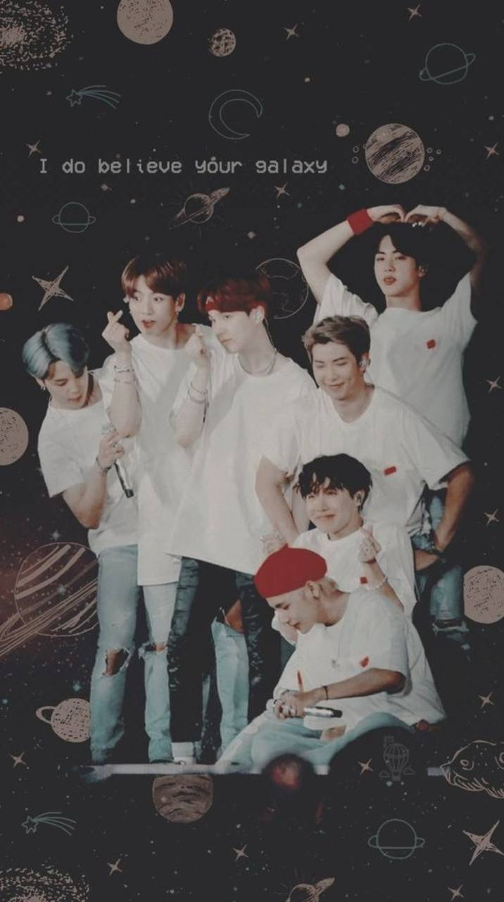 BTS Galaxy wallpaper