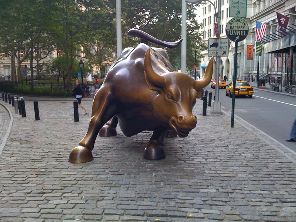 Wall Street Bull Wallpaper