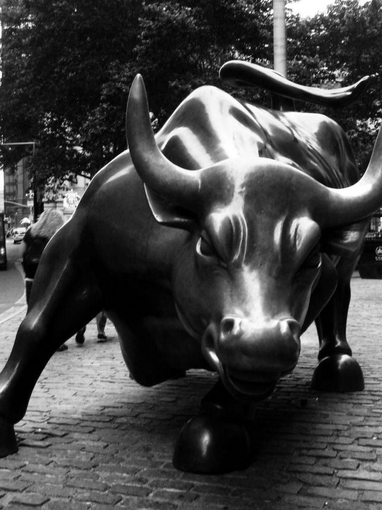 Free download Wall Street Bull Wallpaper Place wall street [1600x1200] for your Desktop, Mobile & Tablet. Explore Wall Street Bull Wallpaper. Street Art Wallpaper, City Street Wallpaper, Wolf of