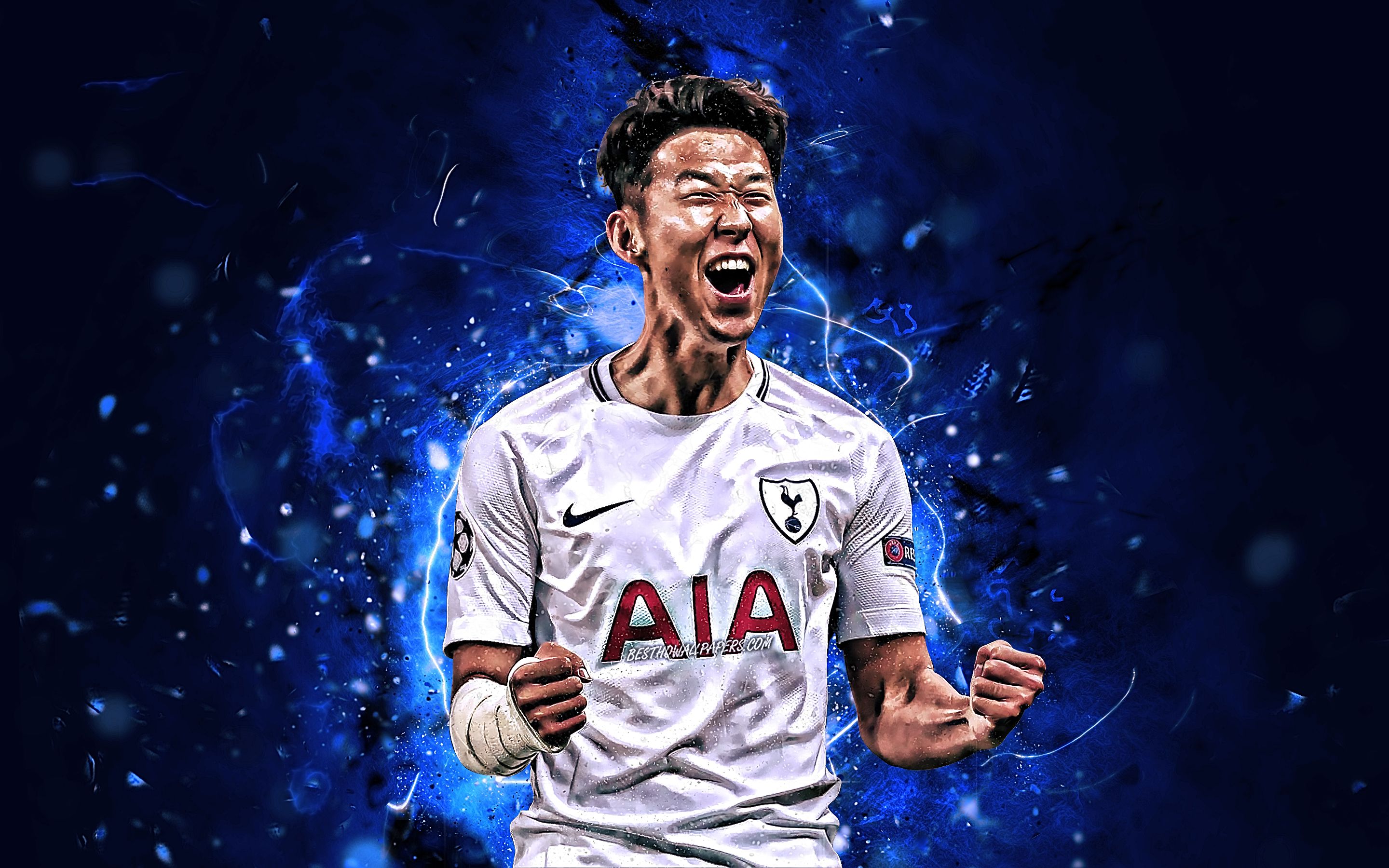 Son Heung Min, Tottenham Hotspur Fc, South Korean Footballers, Min Son Wallpaper HD