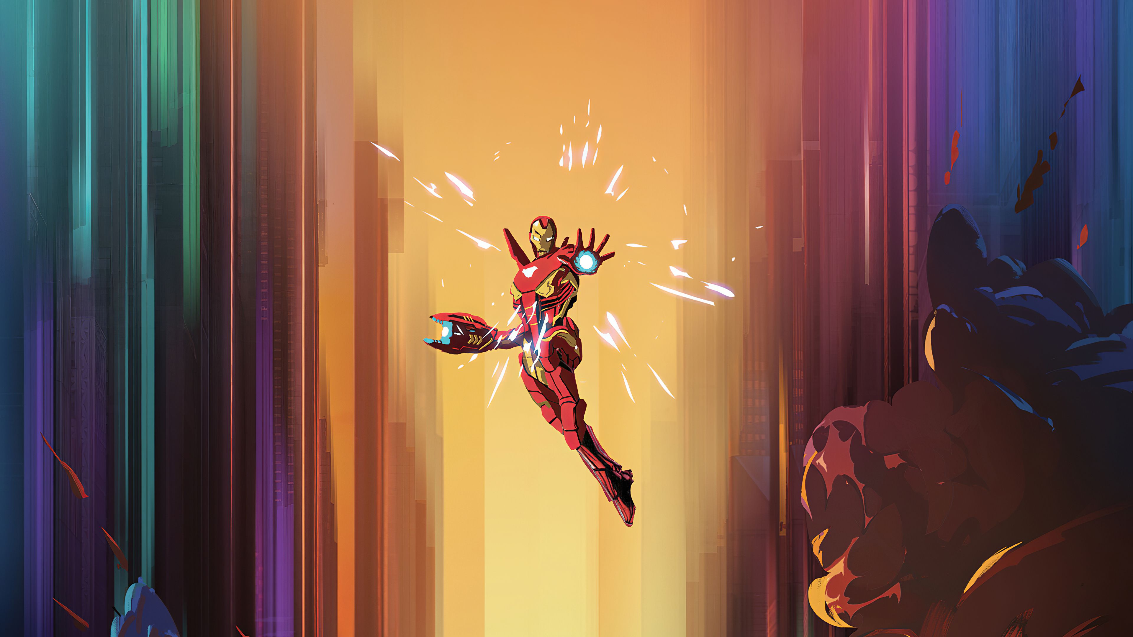 Cool Iron Man Poster Wallpaper, HD Superheroes 4K Wallpaper, Image, Photo and Background