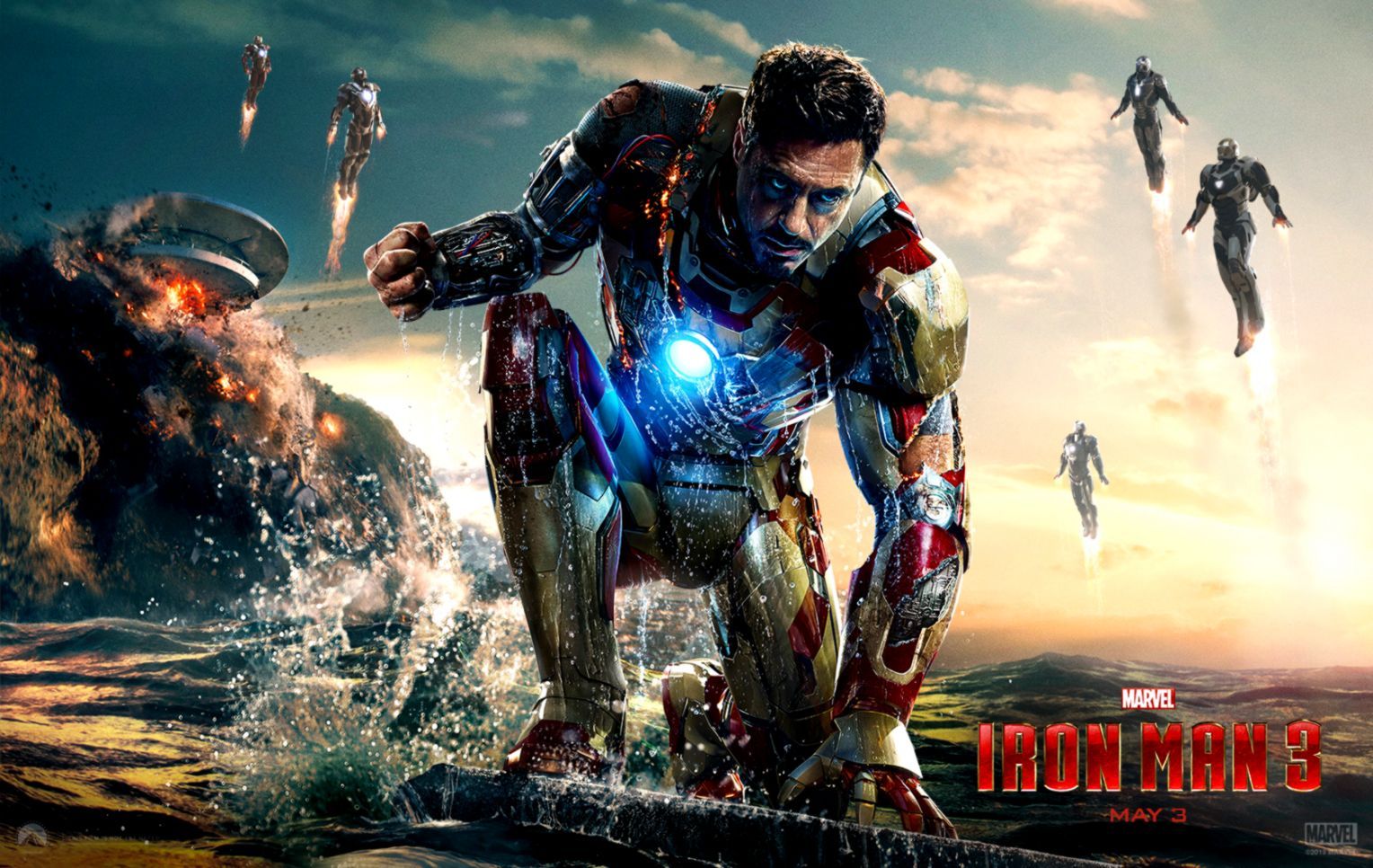 Iron Man 3 Poster Wallpaper. Best Wallpaper HD Collection