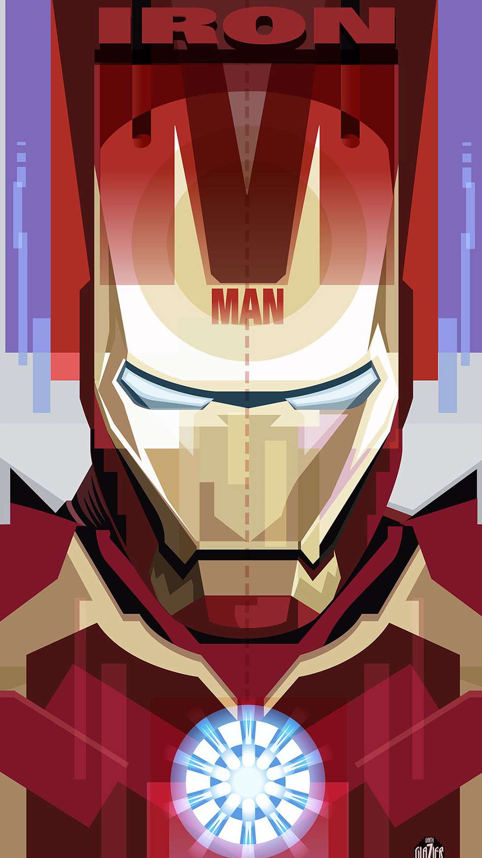 The Iron Man Poster Wallpaper Wallpaper, Android Wallpaper