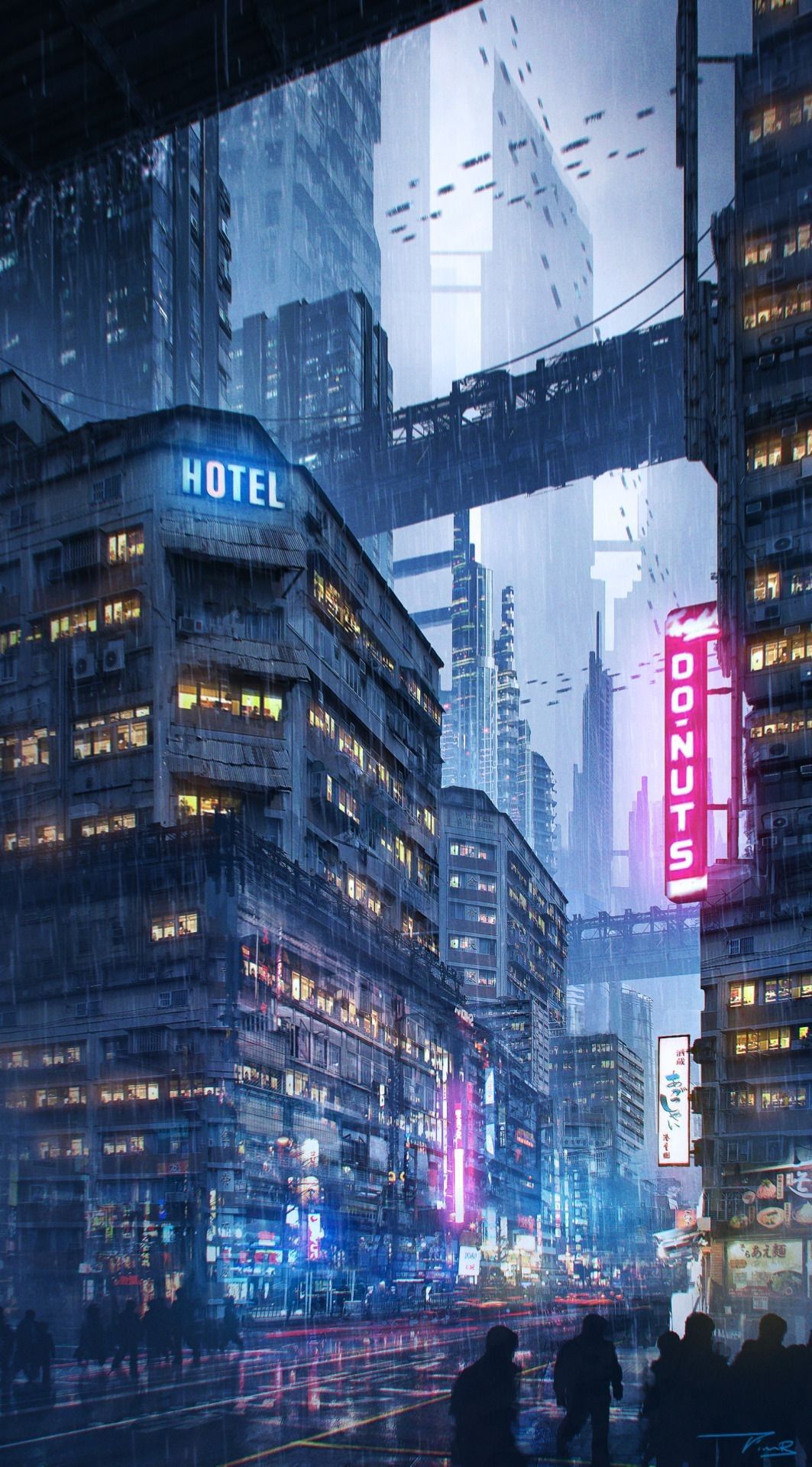 Cyberpunk City Night Time HD Live Wallpaper Best Of Cyberpunk Future City Inspiration. Cyberpunk city, Futuristic city, Sci fi city