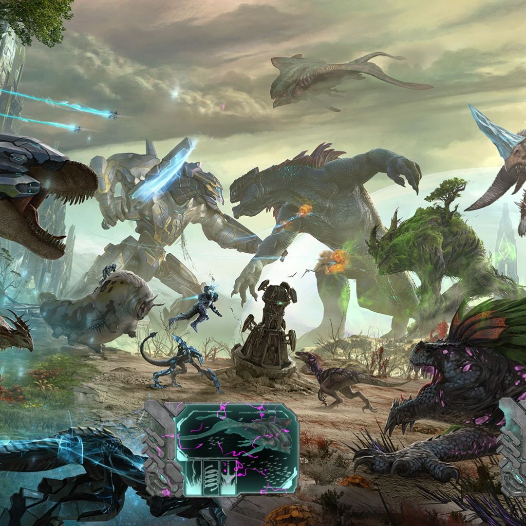 Steam Workshop::Ark Extinction Titans Wallpaper