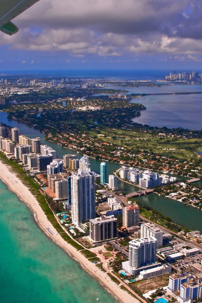 Miami Skyline Wallpaper 4K Sunset Cityscape Florida 4161