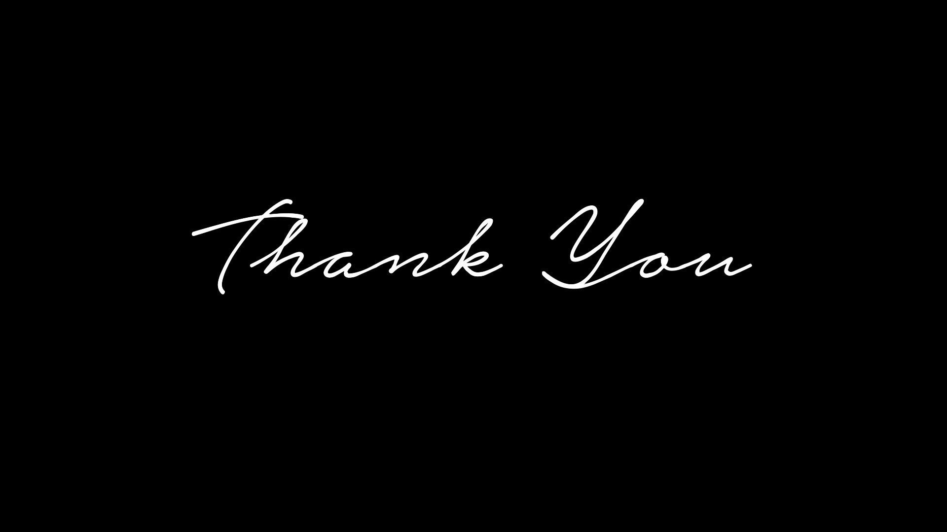 Free painted background thank you label template