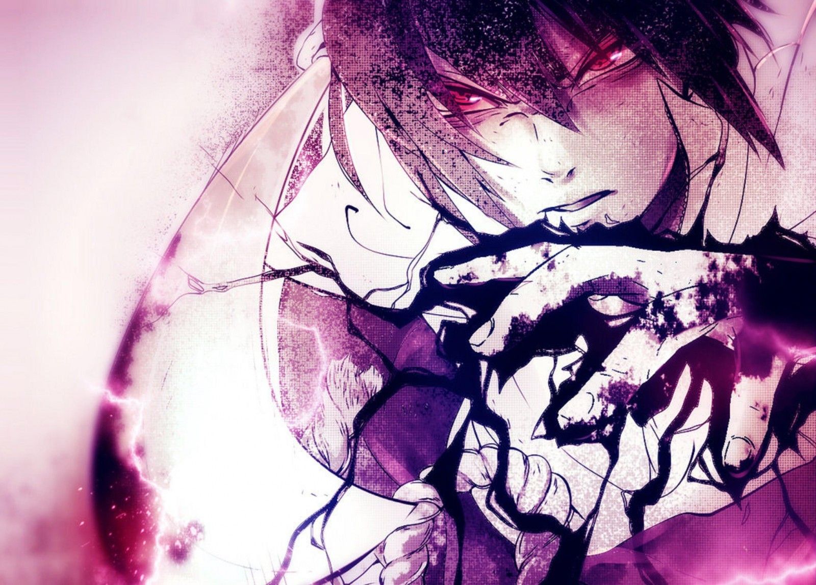 illustration, anime, anime boys, purple, Naruto Shippuuden, Sharingan, Uchiha Sasuke, emotion, color. Mocah.org HD Wallpaper