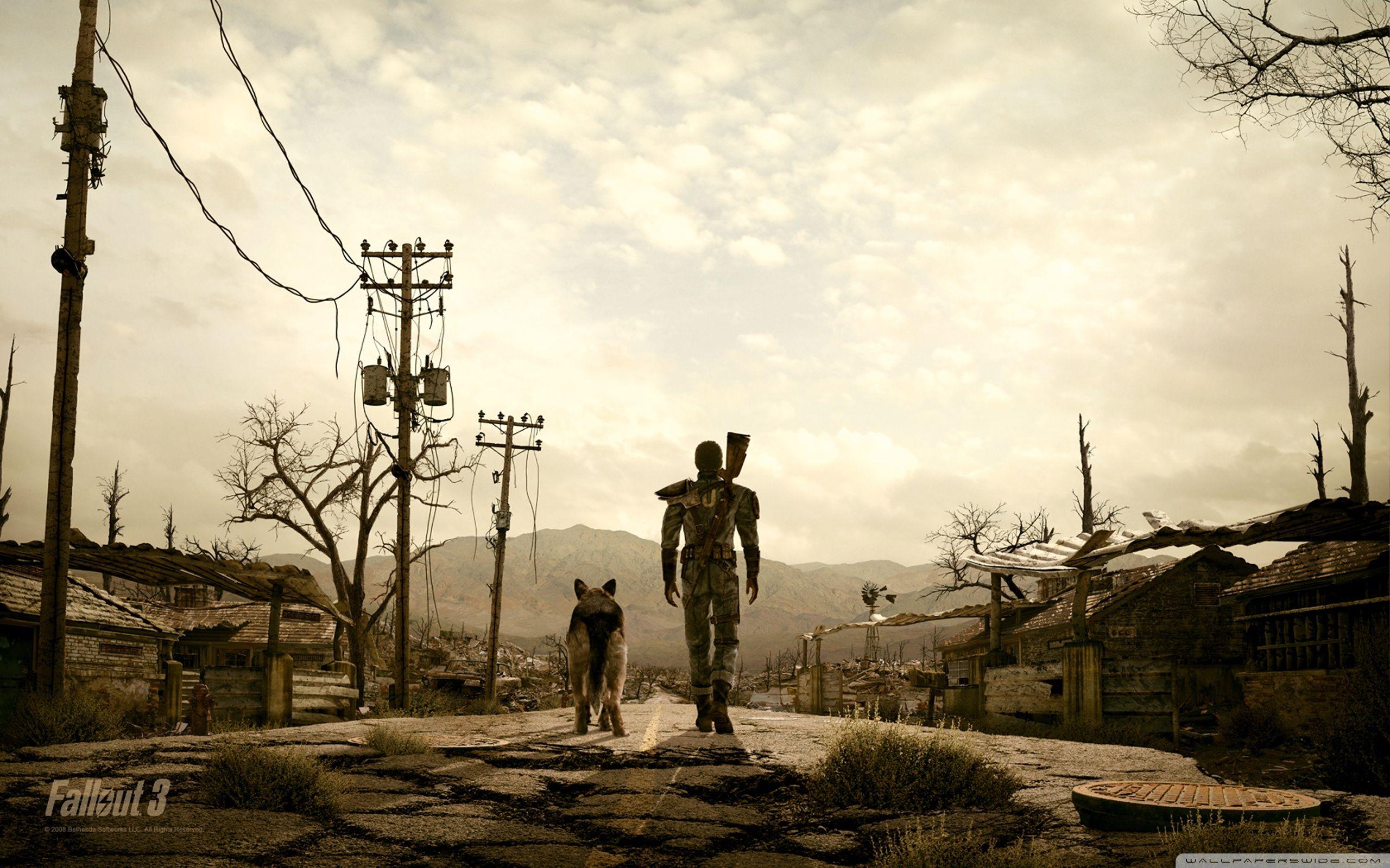Fallout 3 Man And His Dog ❤ 4K HD Desktop Wallpaper for 4K Ultra