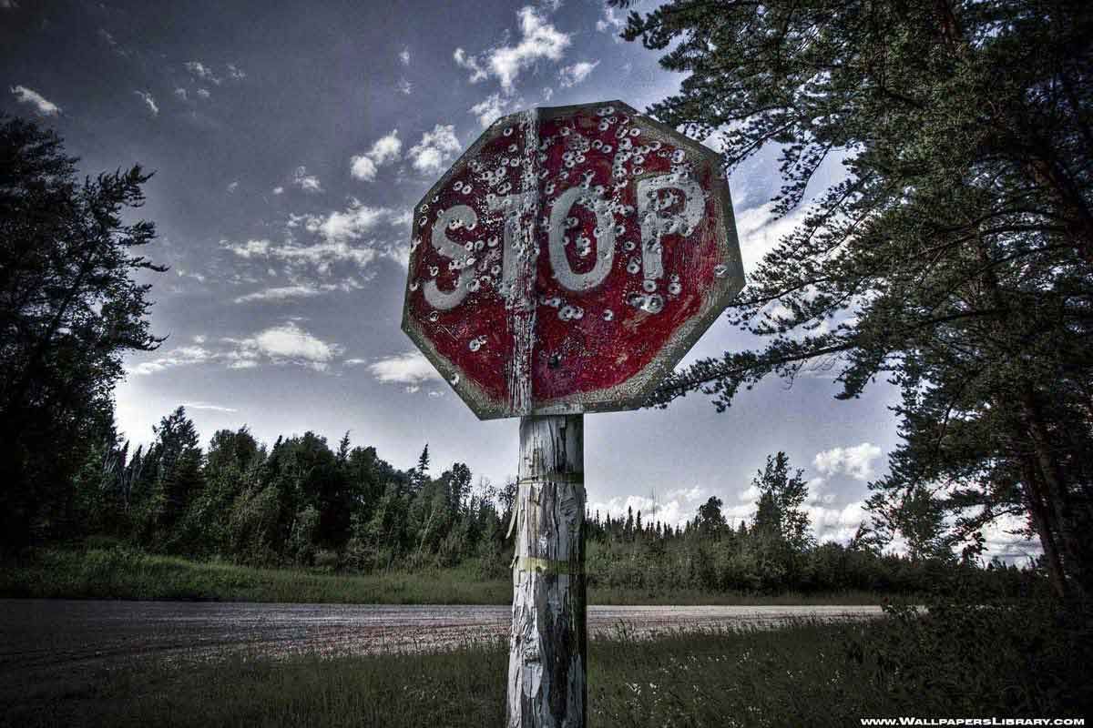 Stop Sign Widescreen Wallpaper. Art wallpaper, Android wallpaper, Instagram wallpaper