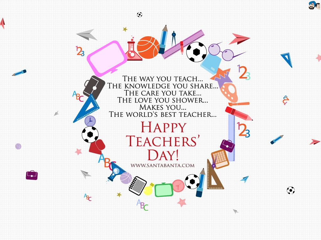 World Teacher's Day Wallpaper