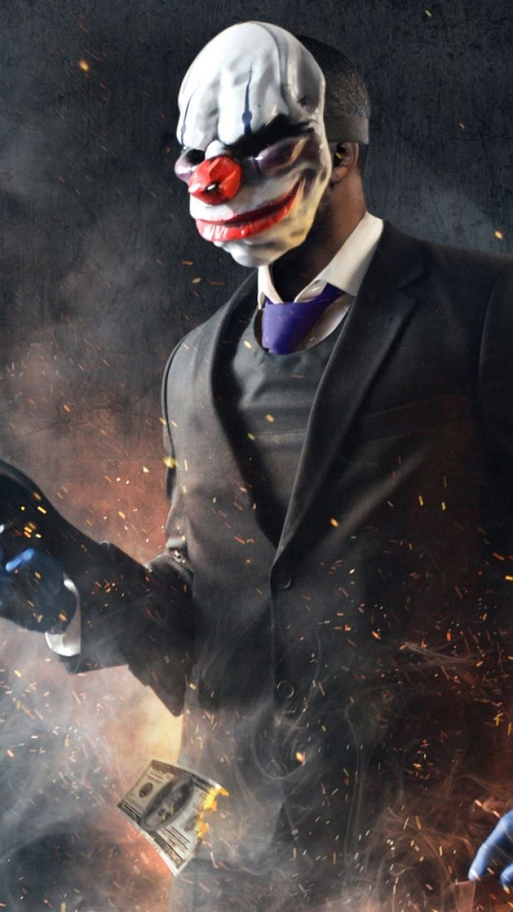 Video Game Payday 2 (720x1280) Wallpaper
