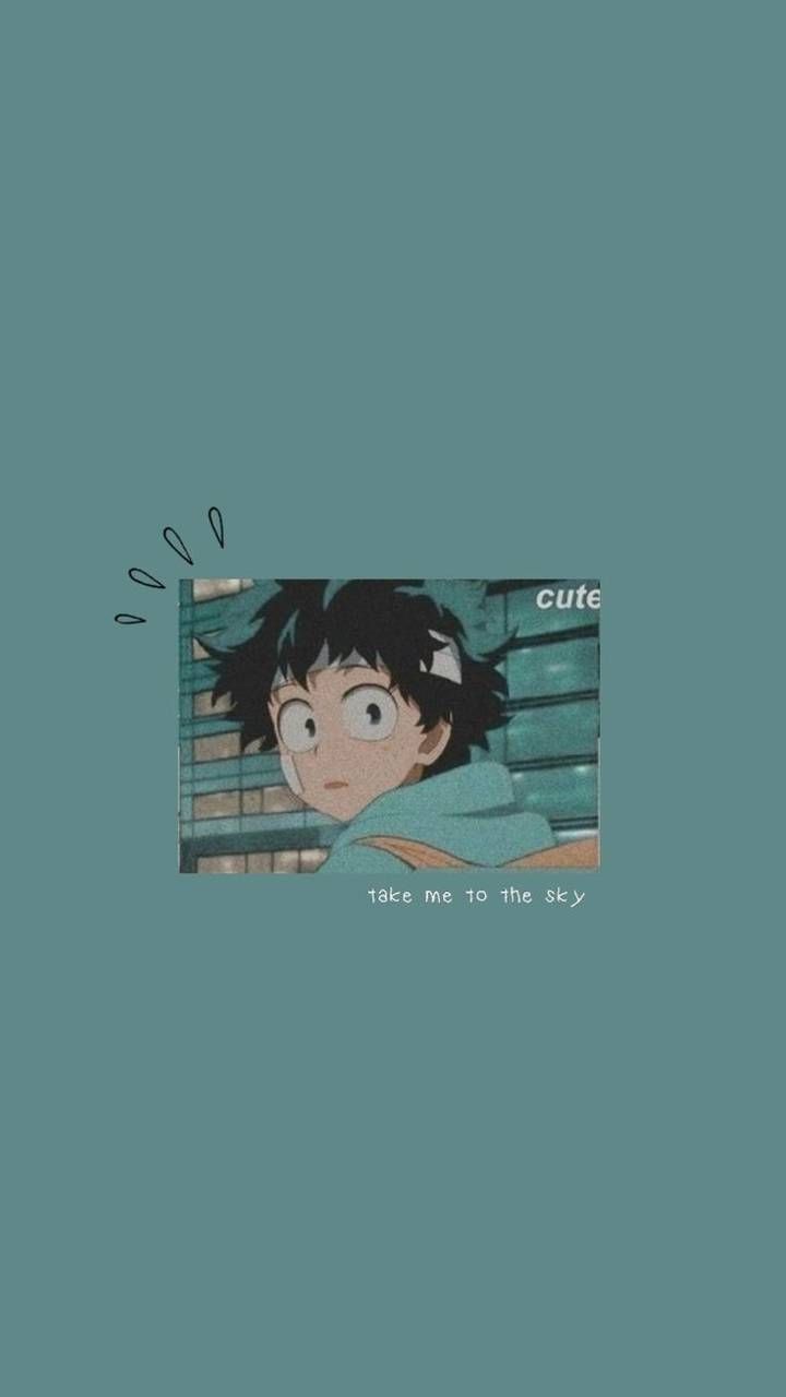 Aesthetic deku wallpaper