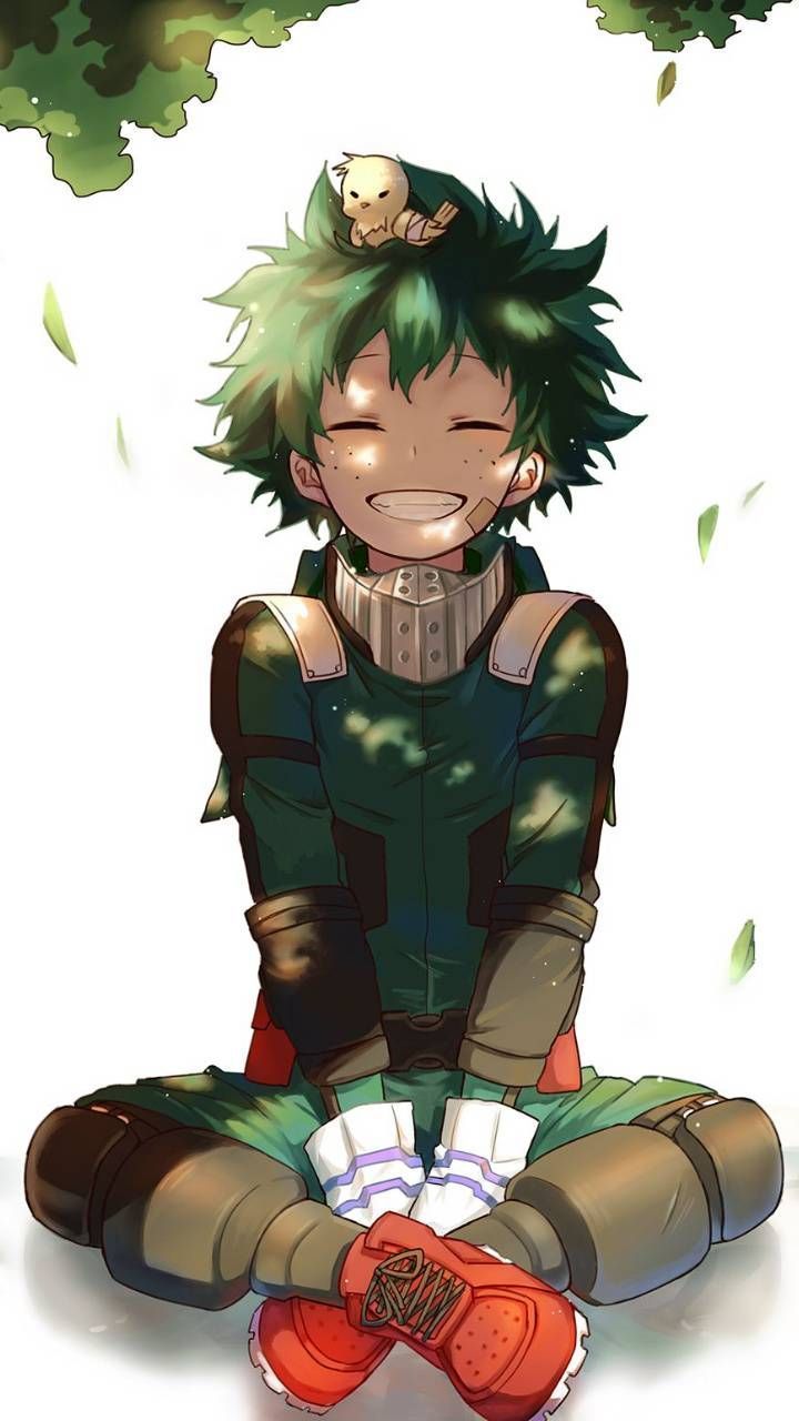 Deku in Suit Wallpaper