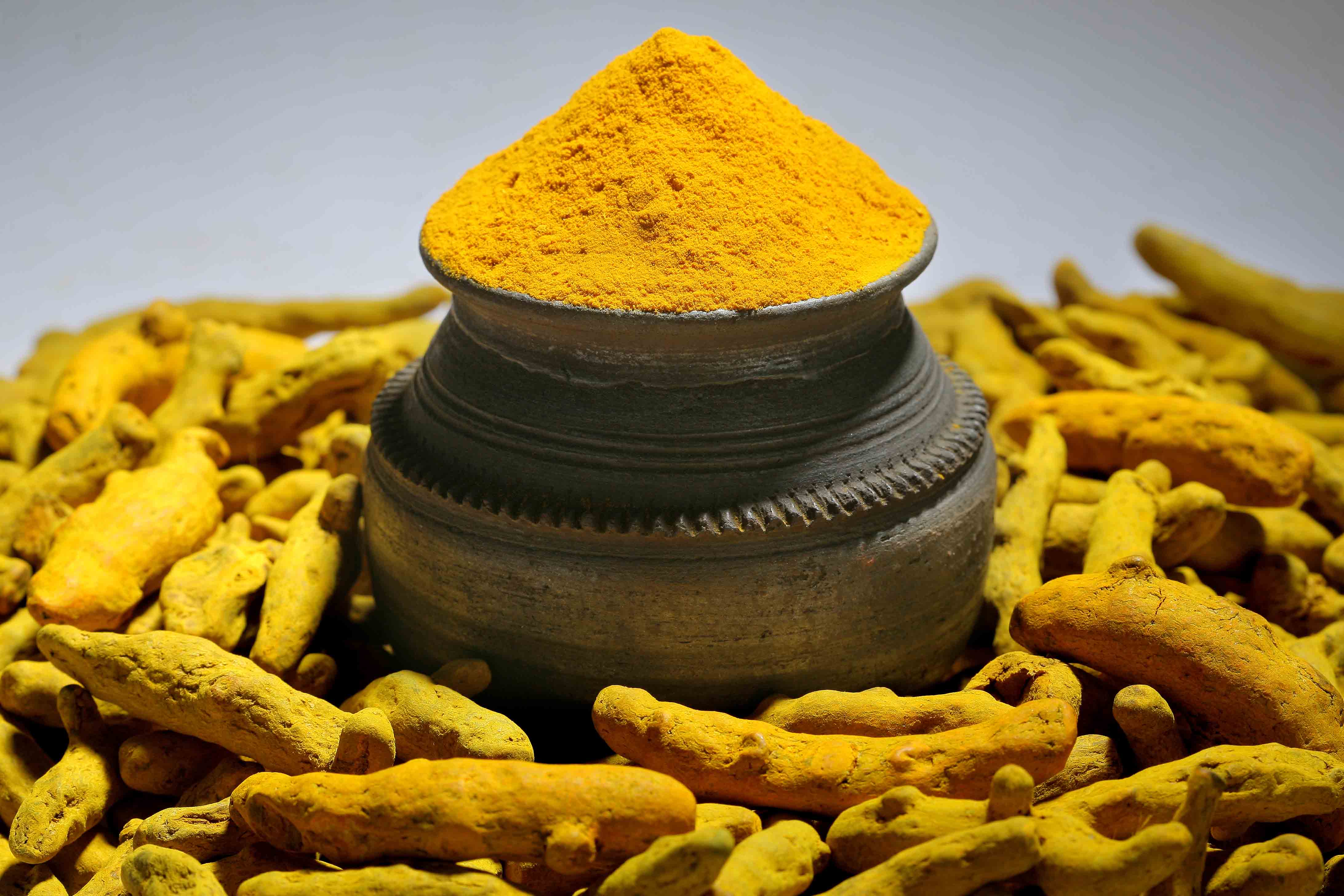 Spicy Turmeric Finger And Powder