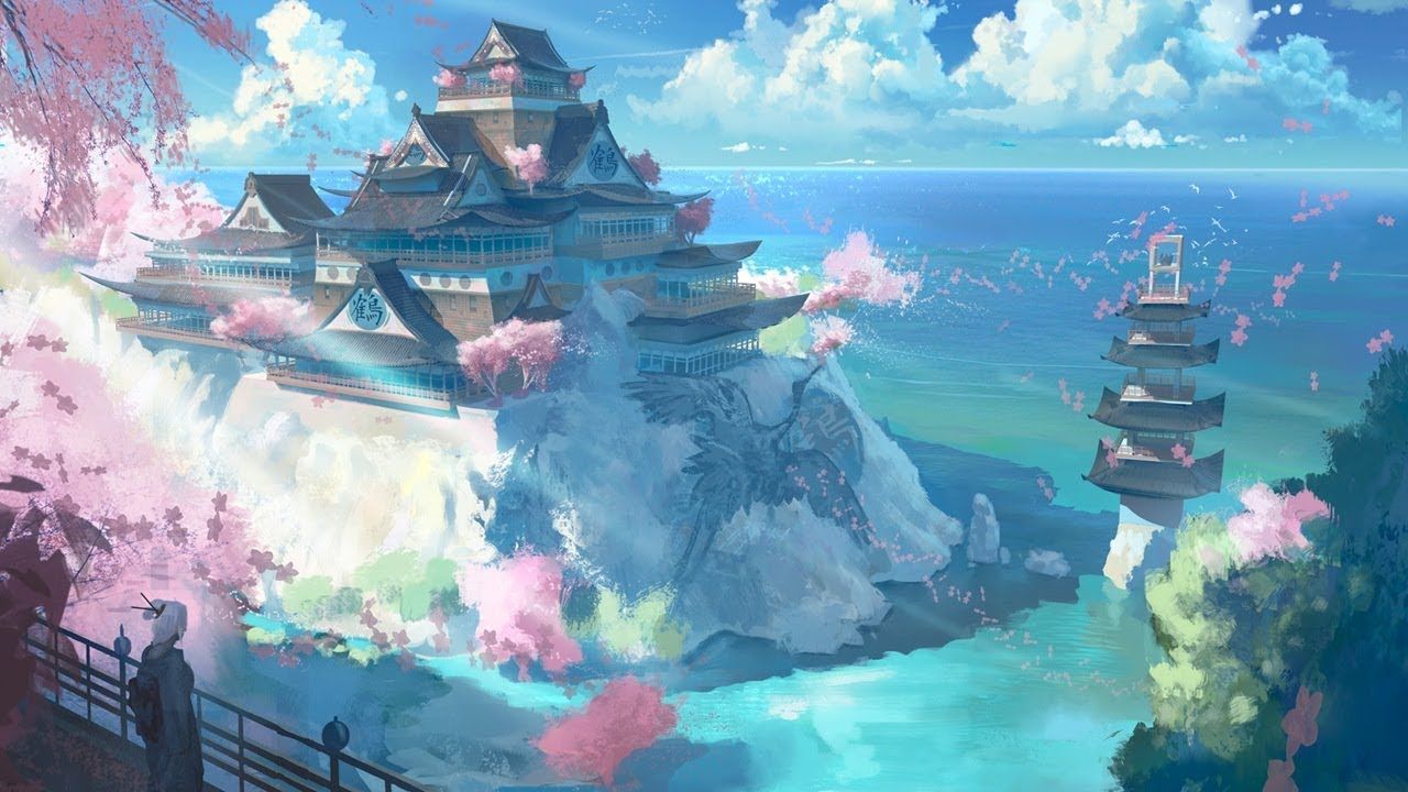 Peaceful Japanese Anime Wallpapers - Wallpaper Cave