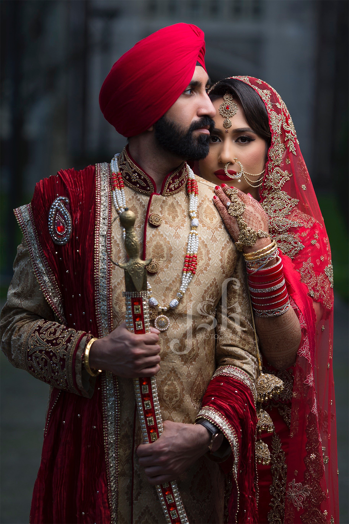Indian wedding couples portraits at UOP. Indian wedding couple, Indian wedding, Desi wedding