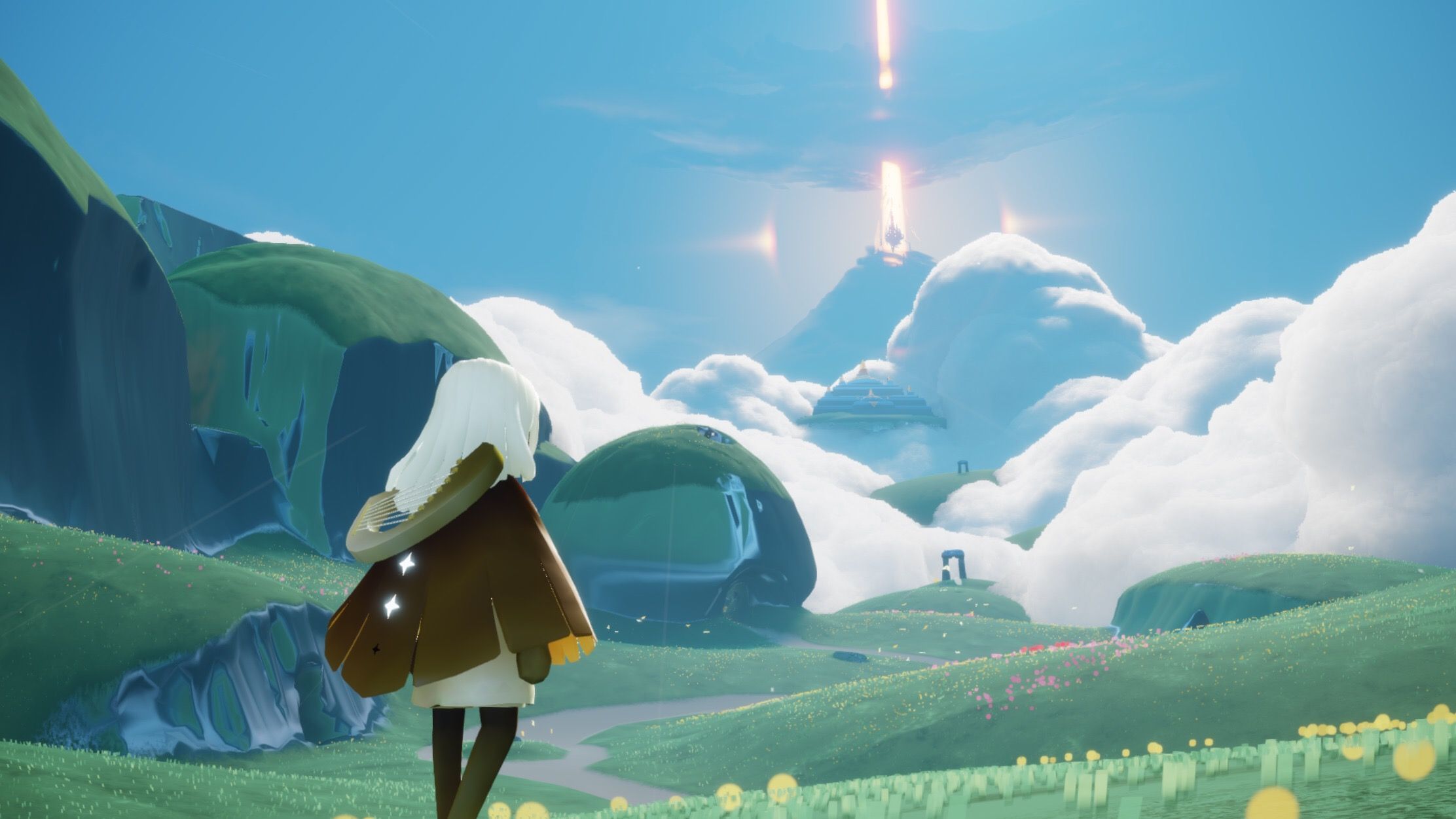 A screenshot from the game Sky: Children of Light. Sky games, Child of light, Sky