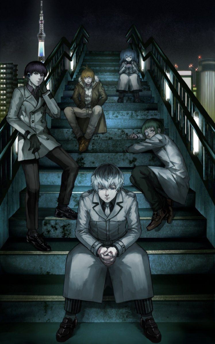 Tokyo Ghoul:re, Shirazu Ginshi, Yonebayashi Saiko, Urie Kuki, Mutsuki Tooru, Haise Sasaki Wallpaper HD / Desktop and Mobile Background