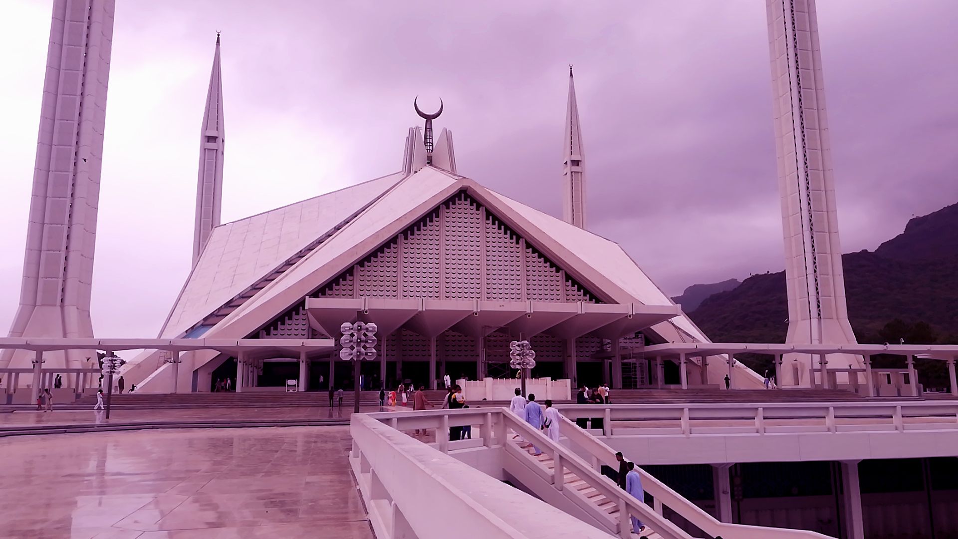 Front View of Shah faisal