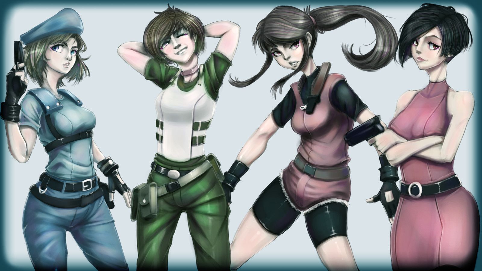 Resident Evil Females Wallpapers Wallpaper Cave