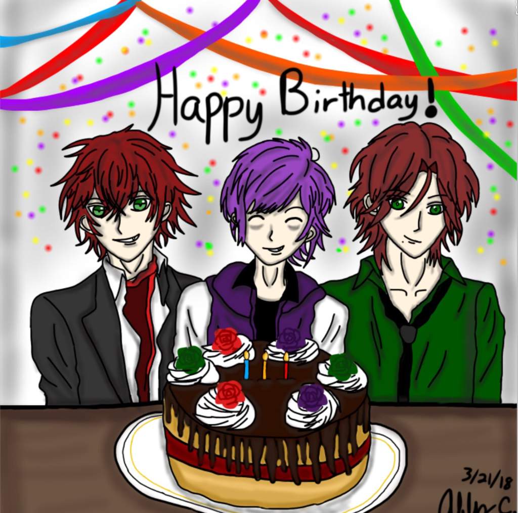 Happy Birthday Dear Triplets!