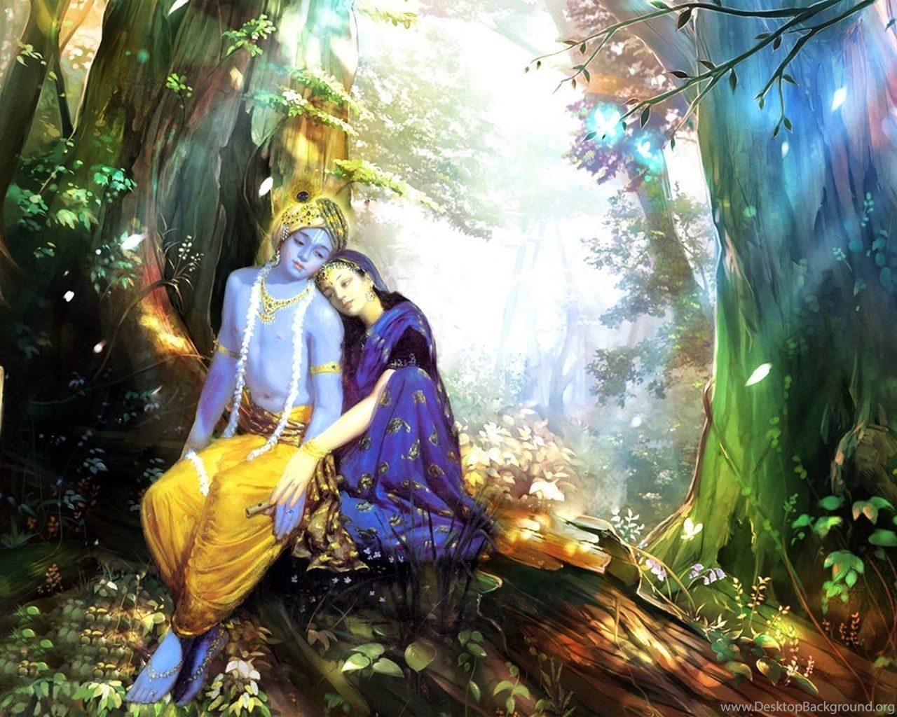 Lord Krishna Radha Krishna Love HD Wallpaper 1080p. Desktop Background