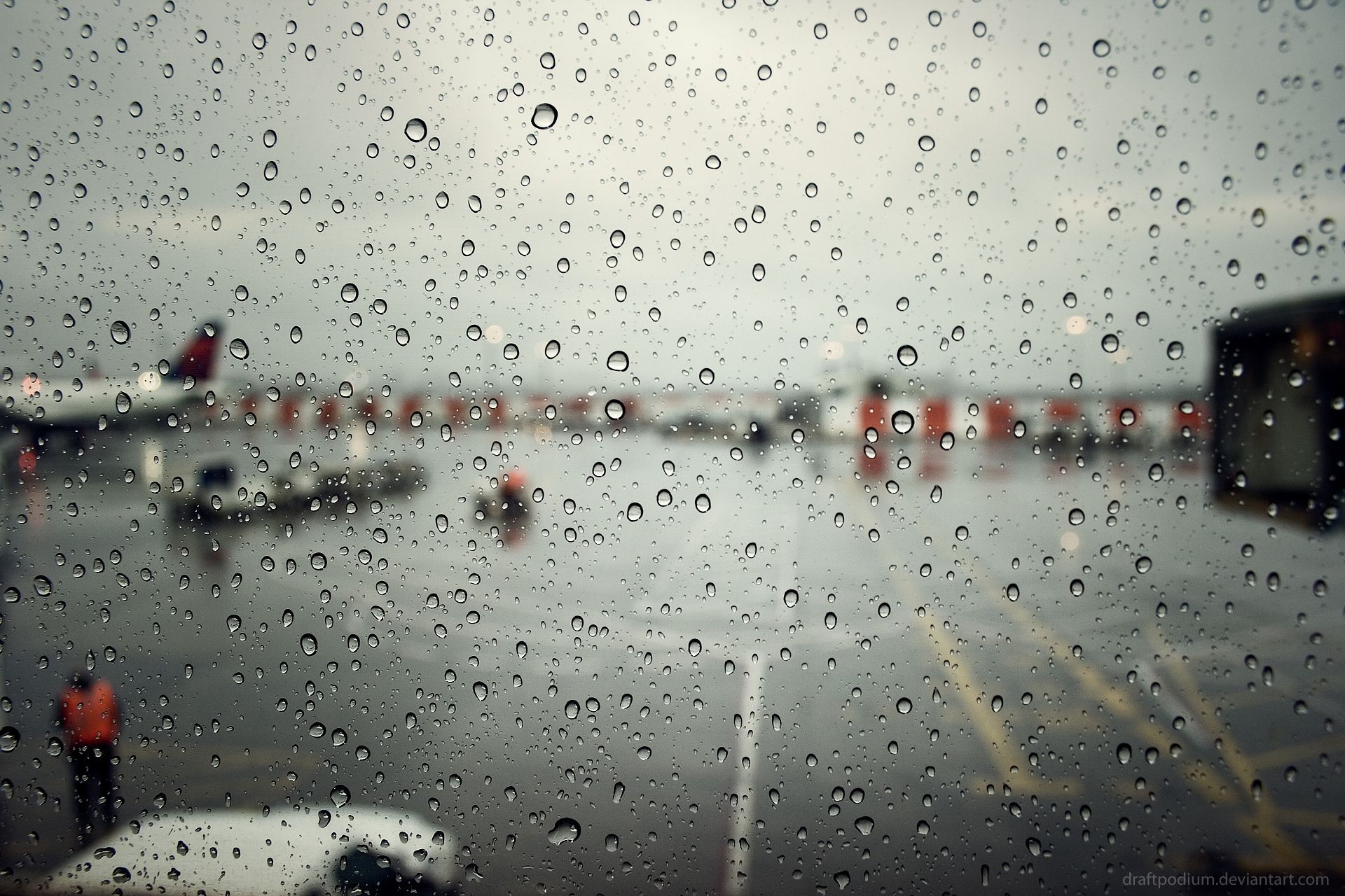 leaving by draftpodium. Rainy day wallpaper, Windows wallpaper, Rain window