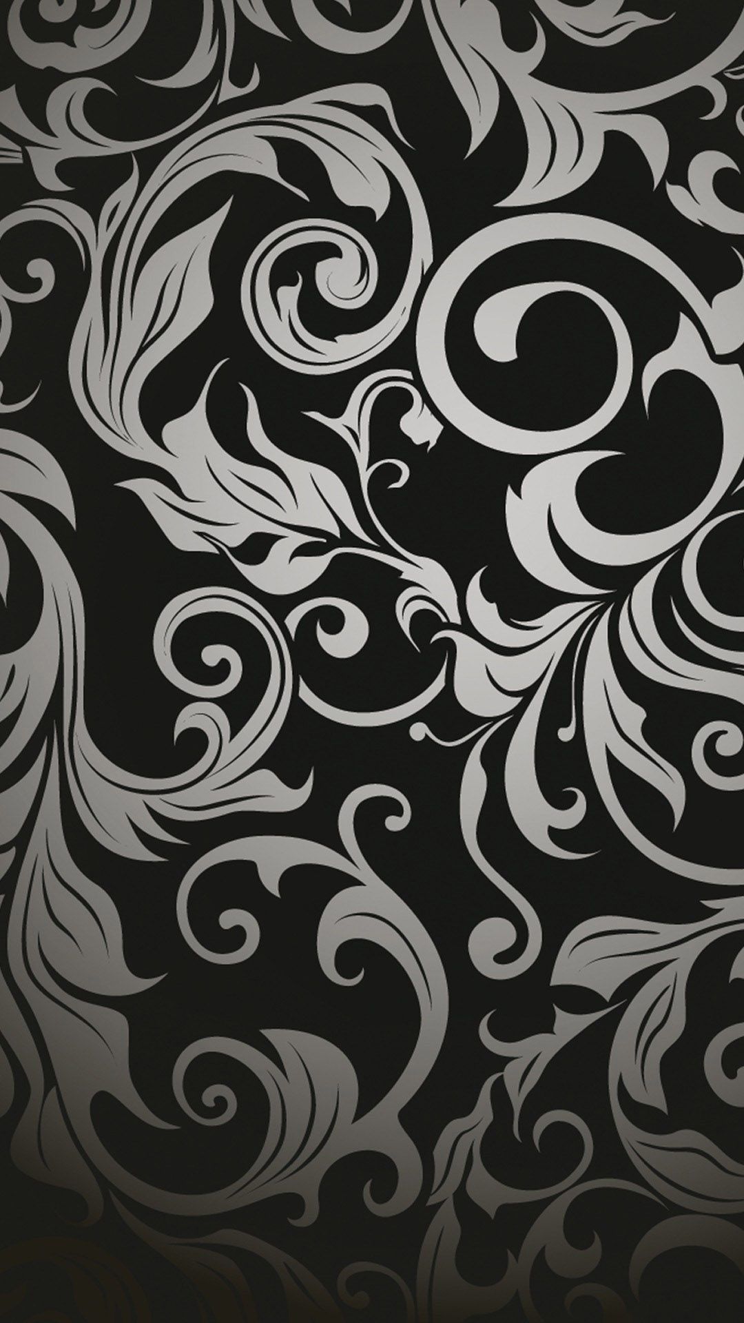 black and white abstract mobile wallpaper