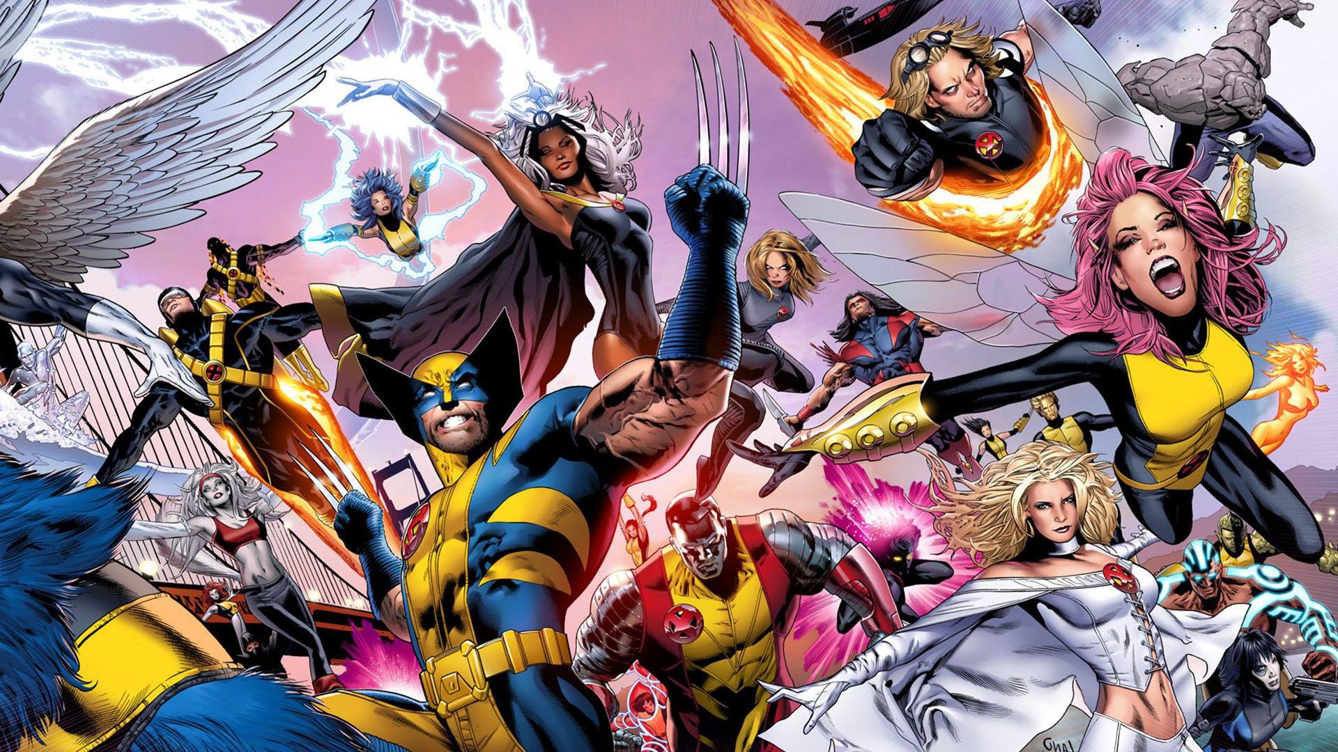 X-Men Cartoon Wallpapers - Wallpaper Cave