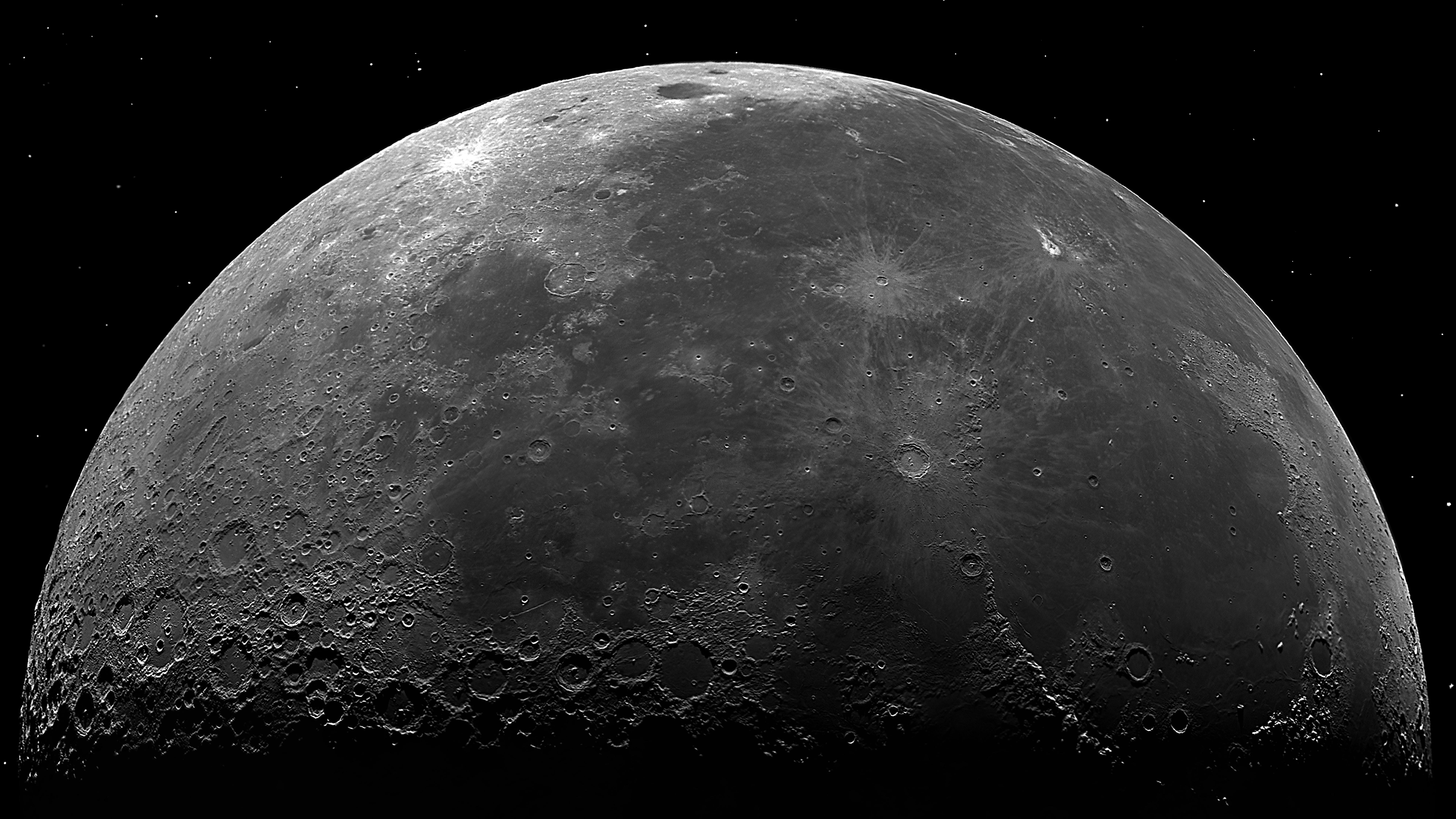 An 8k image of our Moon. Uncompressed and vertical orientation in comments [OC]