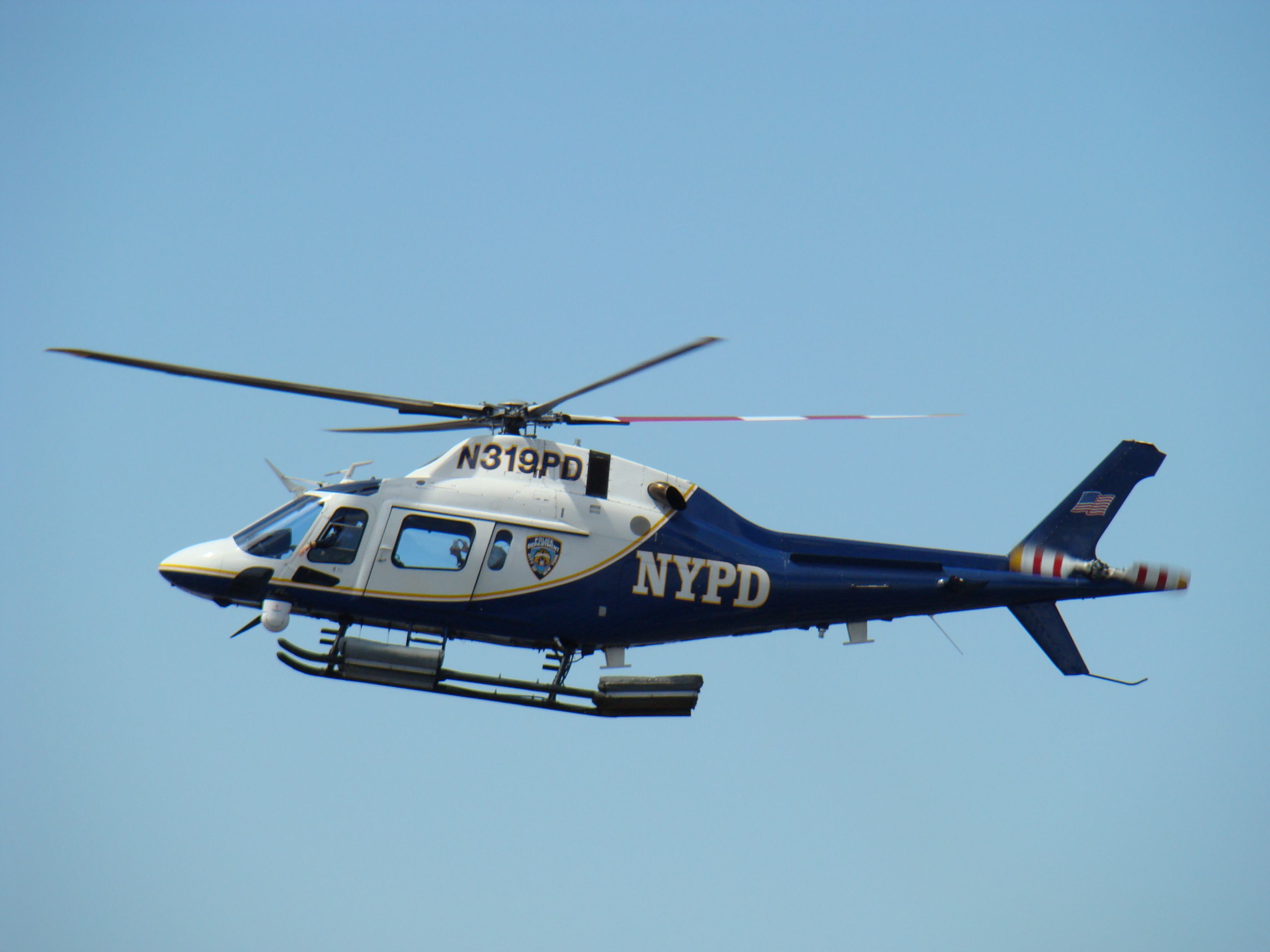 NYPD helicopter