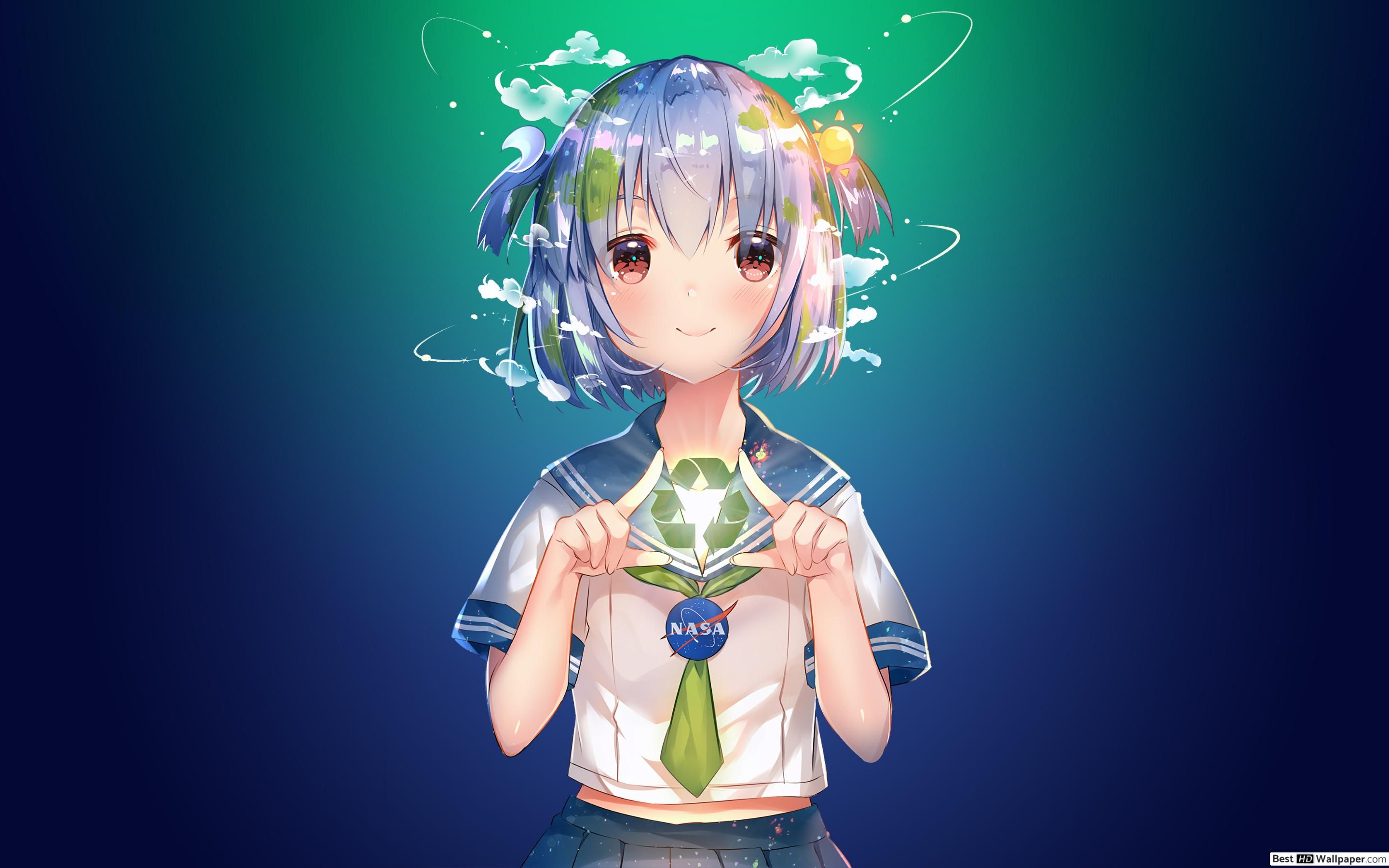 Anime HD Earth Wallpapers - Wallpaper Cave