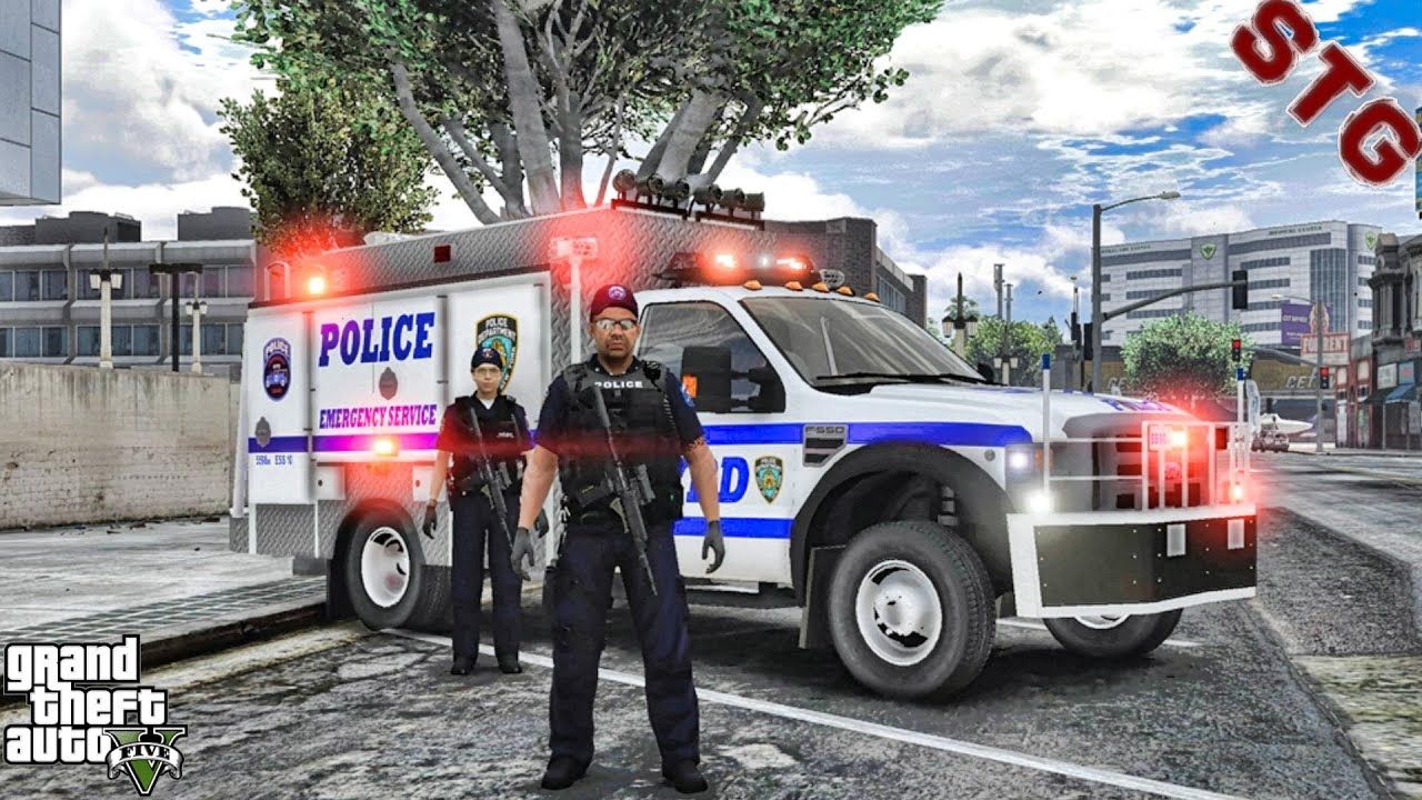 NYPD ESU. SWAT PATROL!!!. (GTA 5 REAL LIFE PC POLICE MOD). Gta Nypd, Police
