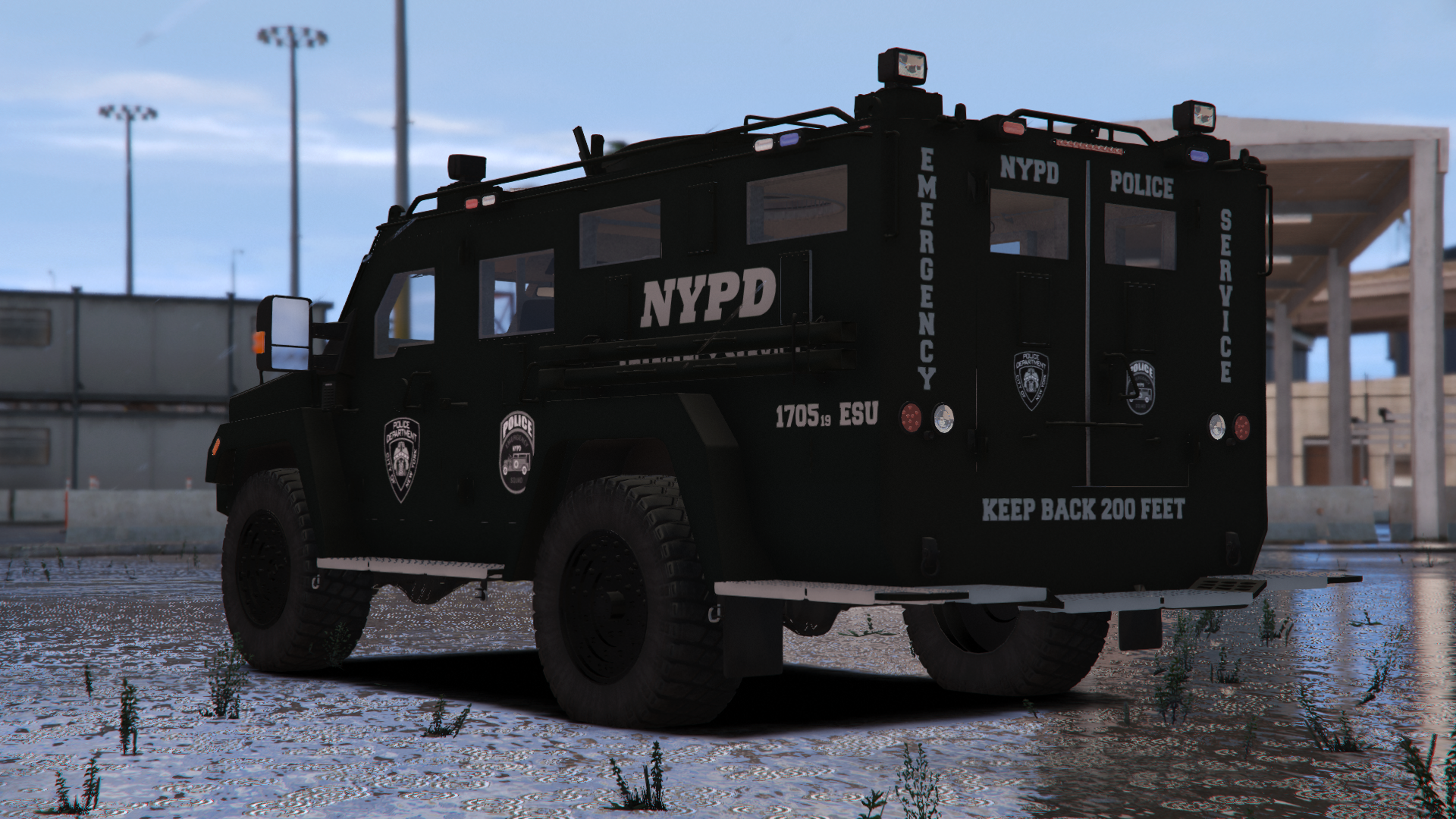 NYPD ESU Lenco Bearcat