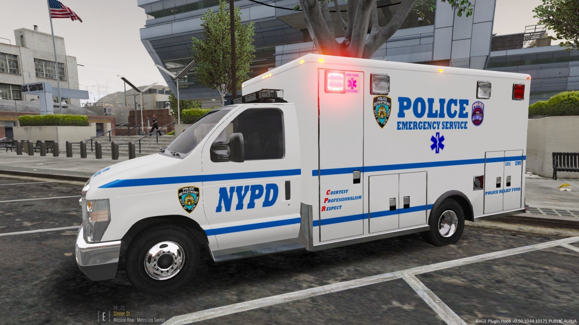 NYPD ESU EMS E 450 Ambulance