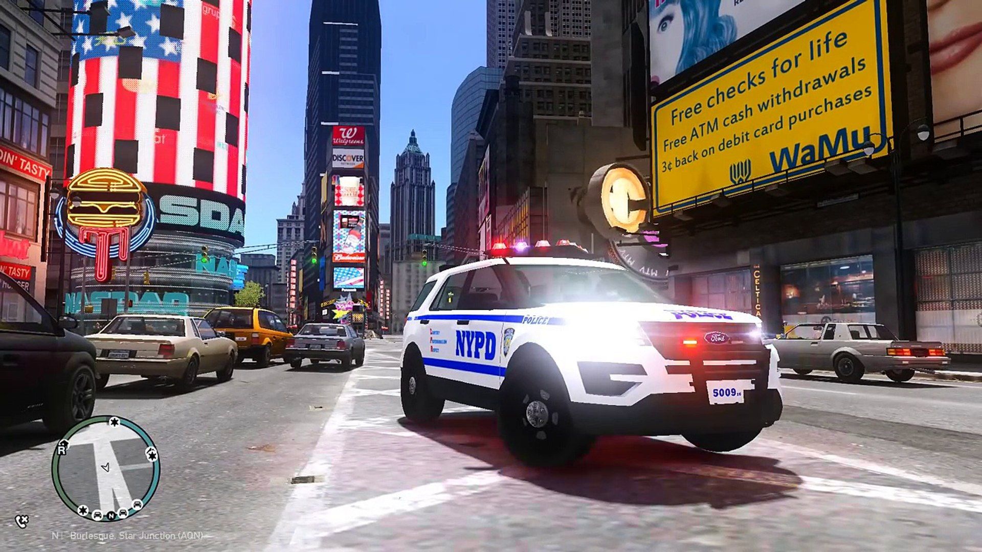 GTA 4 LCPDFR Police Mod 5. SWAT CRC. NYPD 2016 Ford Interceptor Utility. Keeping Times Square Safe