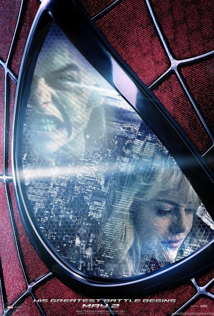 The amazing spider man 2 poster iphone 2014 Desktop Background