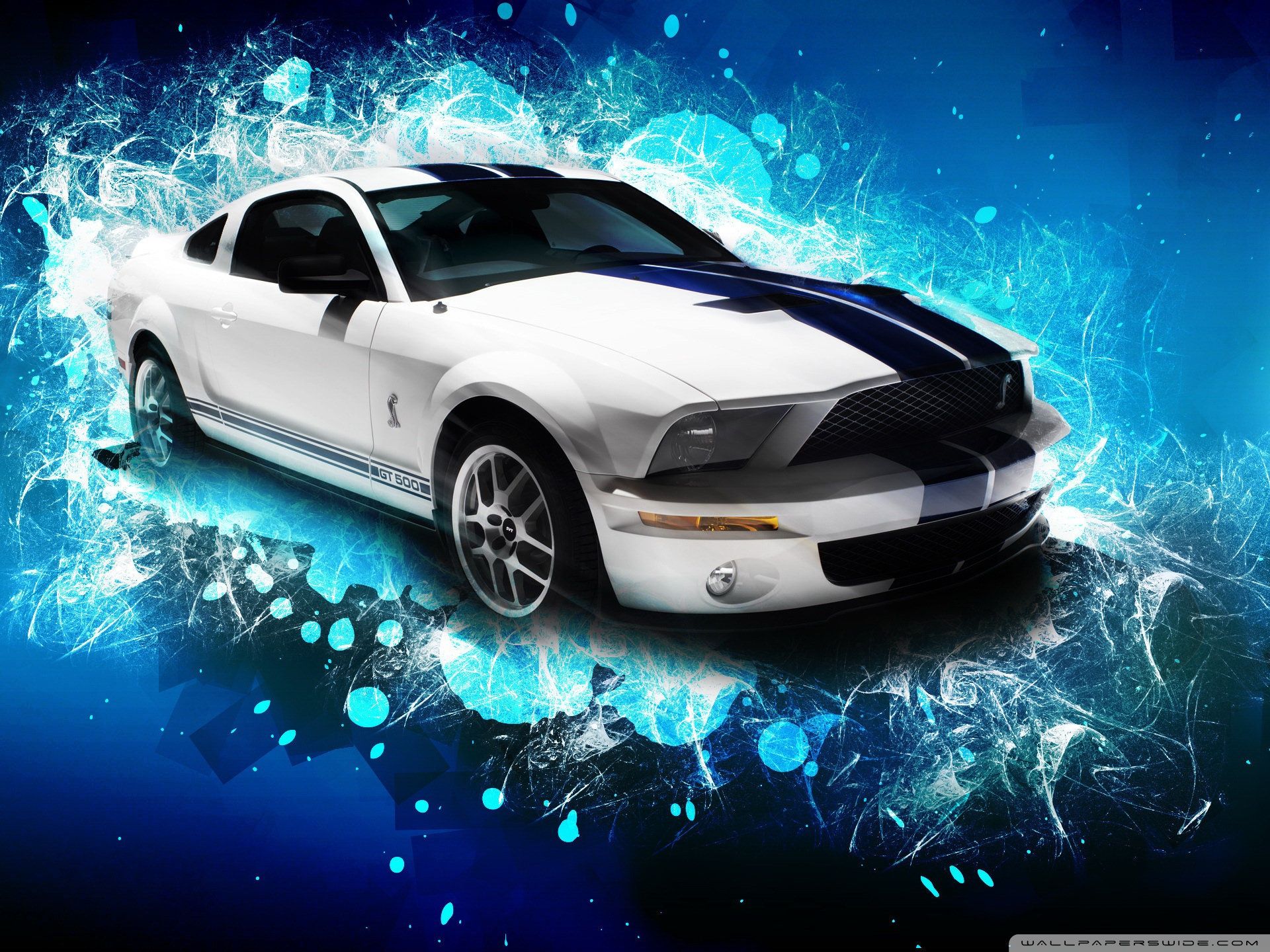 Creative Ford Mustang GT Ultra HD Desktop Background Wallpaper for 4K UHD TV, Widescreen & UltraWide Desktop & Laptop, Multi Display, Dual Monitor, Tablet