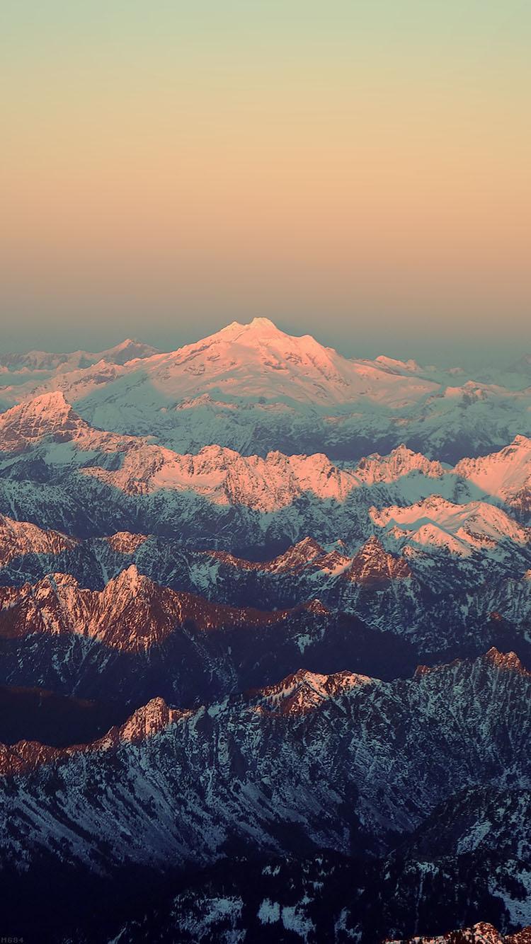Mountains Wallpaper Background 4k HD Aerial View for Android