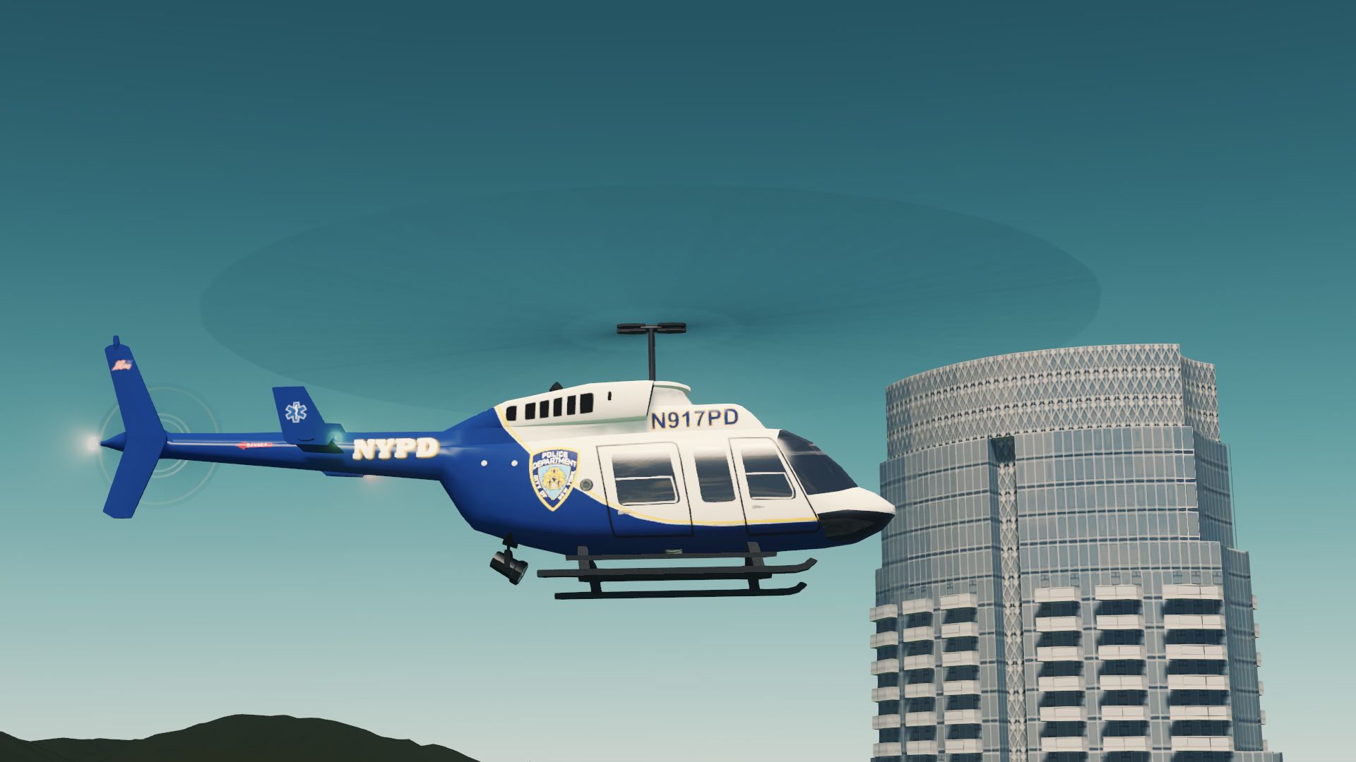 Steam Workshop::Bell 206 L4 NYPD Helicopter