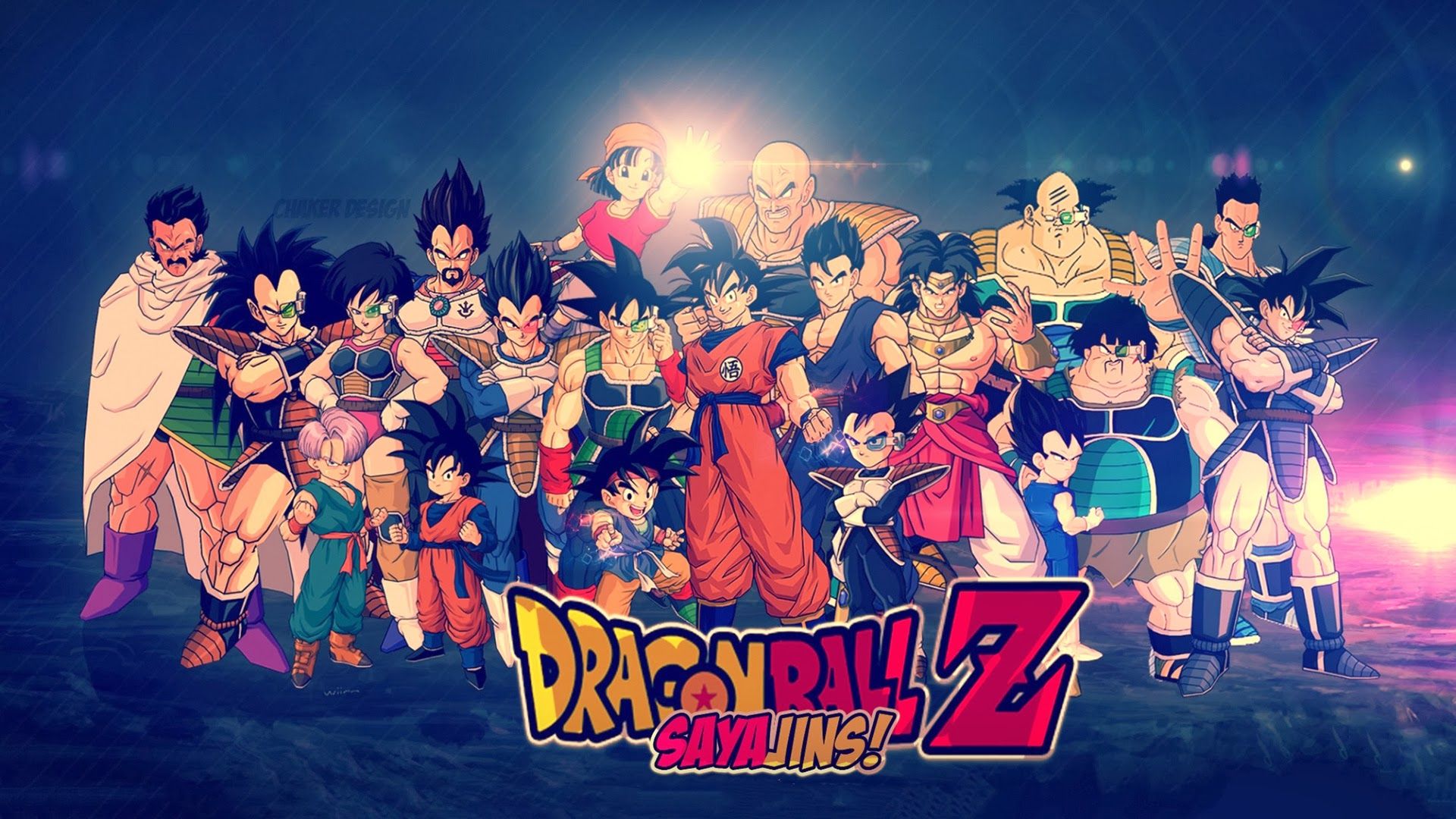 DBZ Wallpaper HD All Saiyans