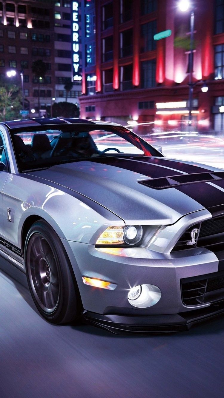 Wallpaper Ford Mustang Shelby GT500 supercar, speed, road, city 2560x1600 HD Picture, Image