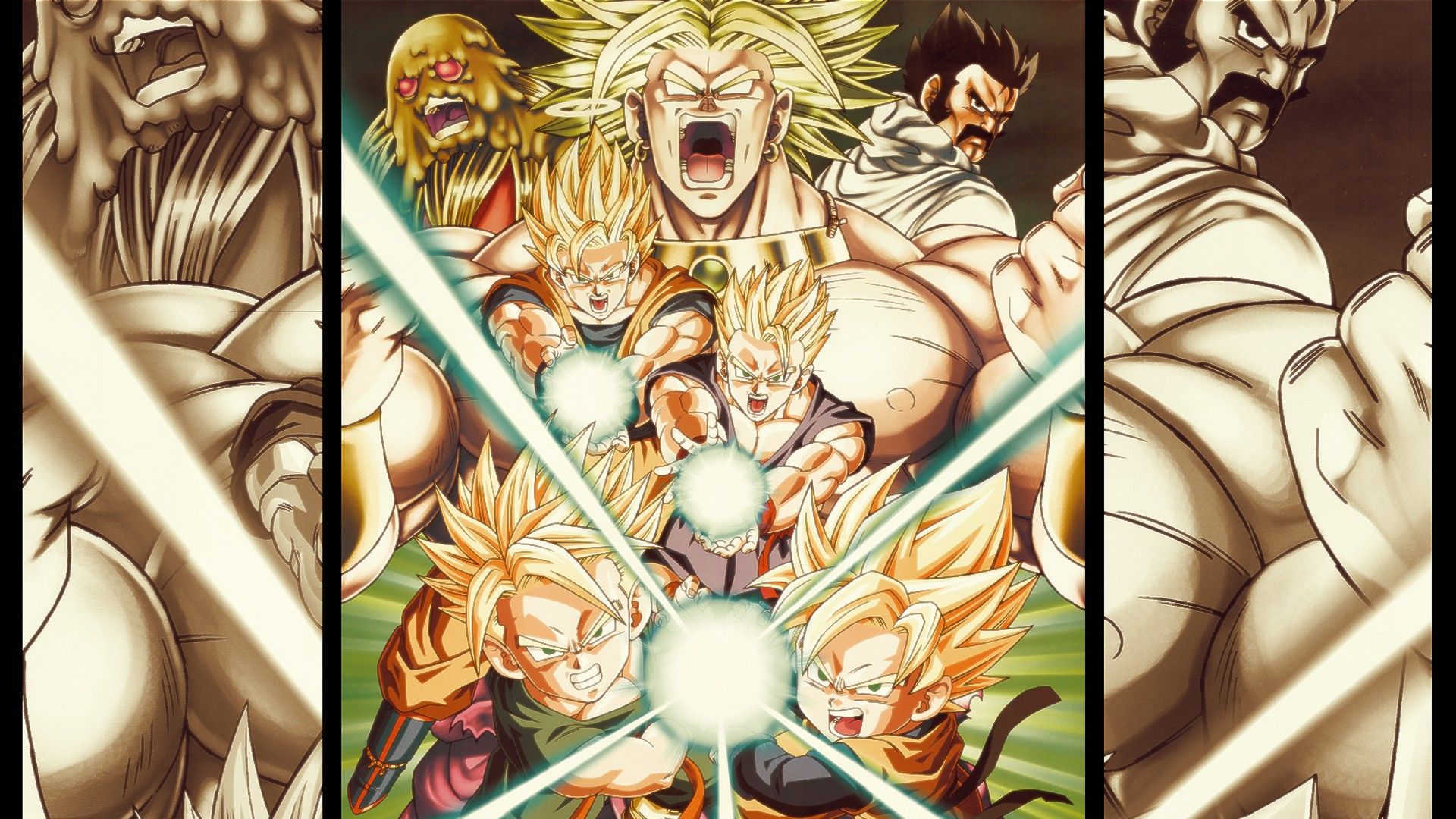 Super Saiyans Wallpaper