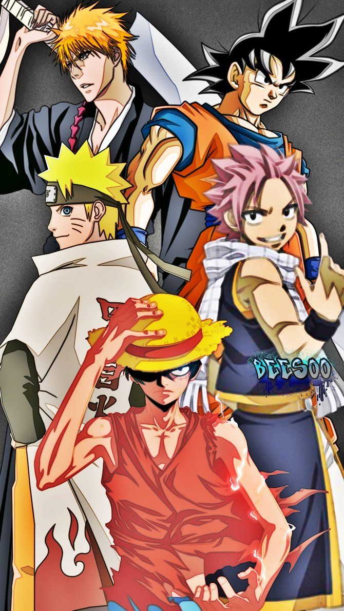 Naruto And Goku Wallpaper