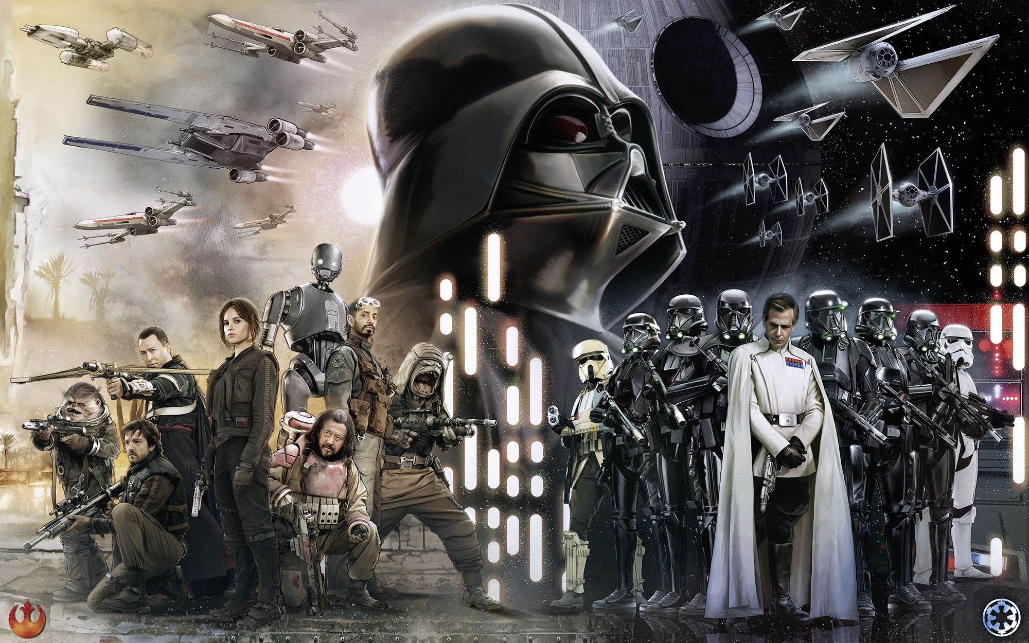 Non Woven Photomural Star Wars Collage (028 DVD4) From Komar